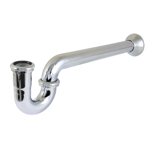 Kingston Brass CC5128 Correa para P de 1-1/2" con Brida de Campana, 19" de Largo, Calibre 18, NÃ­quel Cepillado