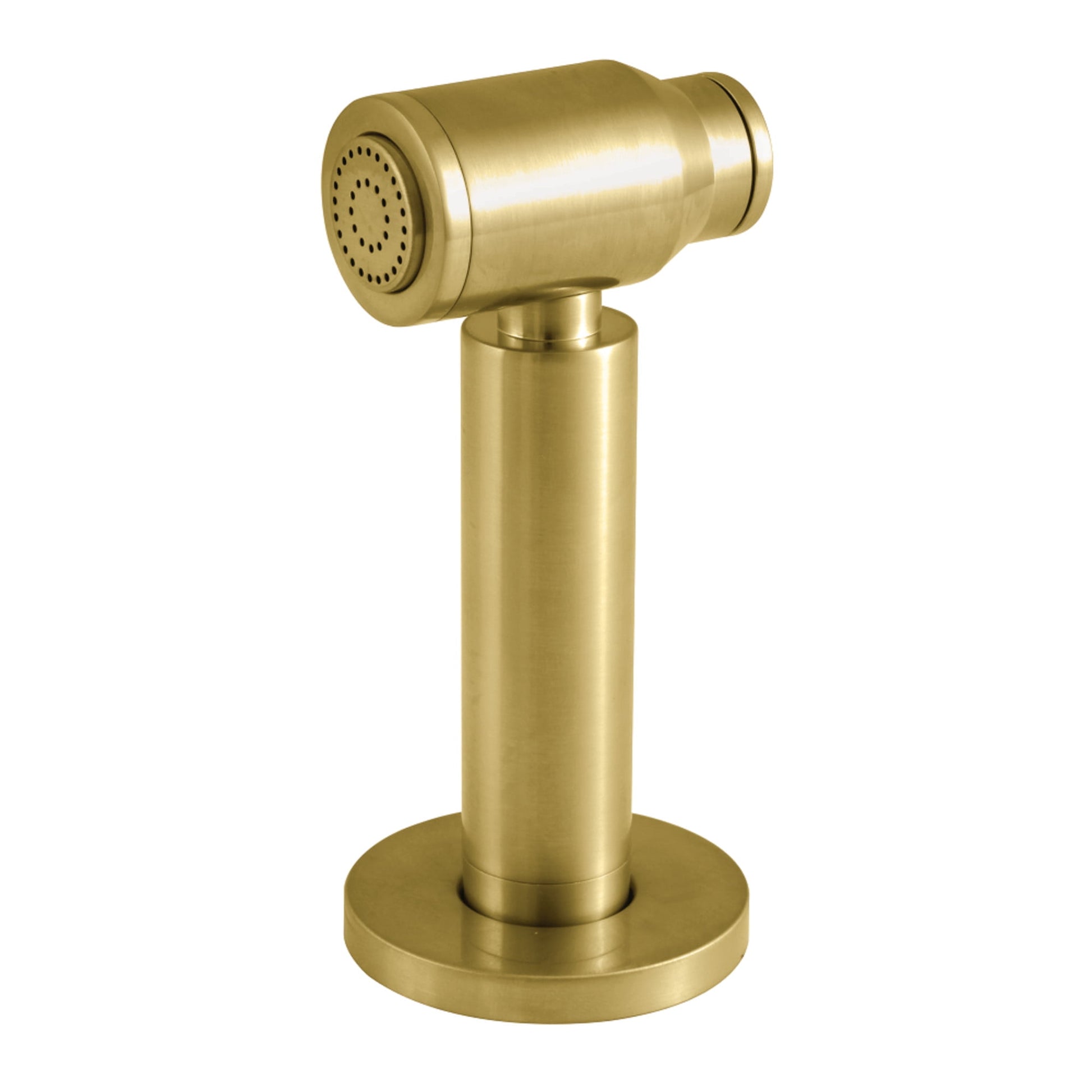 Kingston Brass CCRP61K7 Brass Kitchen Faucet Side Sprayer in Brushed Brass