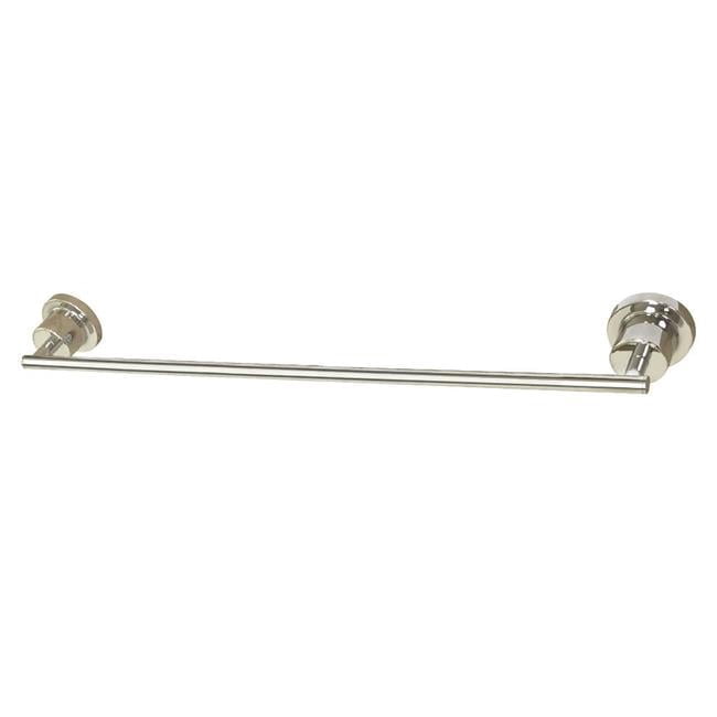 Kingston Brass BAH8211PN Concord 24 in. Single Towel Bar, Polished Nickel