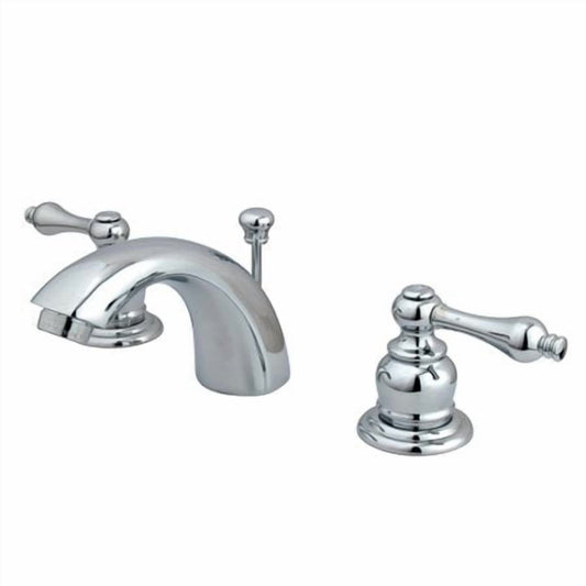 Kingston Brass GKB941AL Mini-Widespread Bathroom Faucet, Polished Chrome