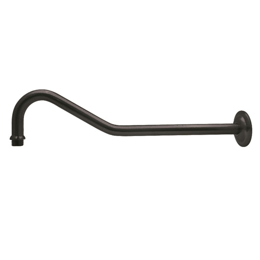 Kingston Brass K117C5 Restoration 17-Inch Rain Drop Shower Arm with Round Flange in Oil Rubbed Bronze