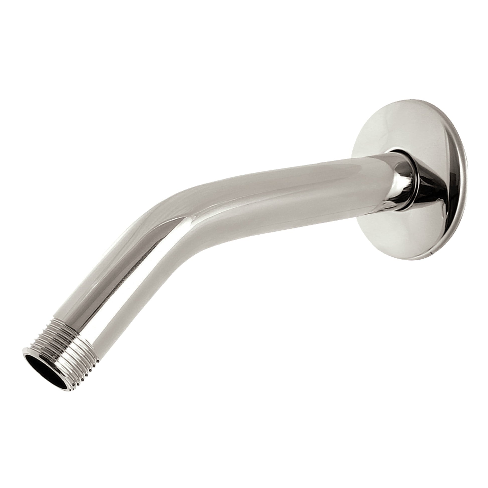 Kingston Brass K208M6 Trimscape 8" Shower Arm with Round Flange, Polished Nickel