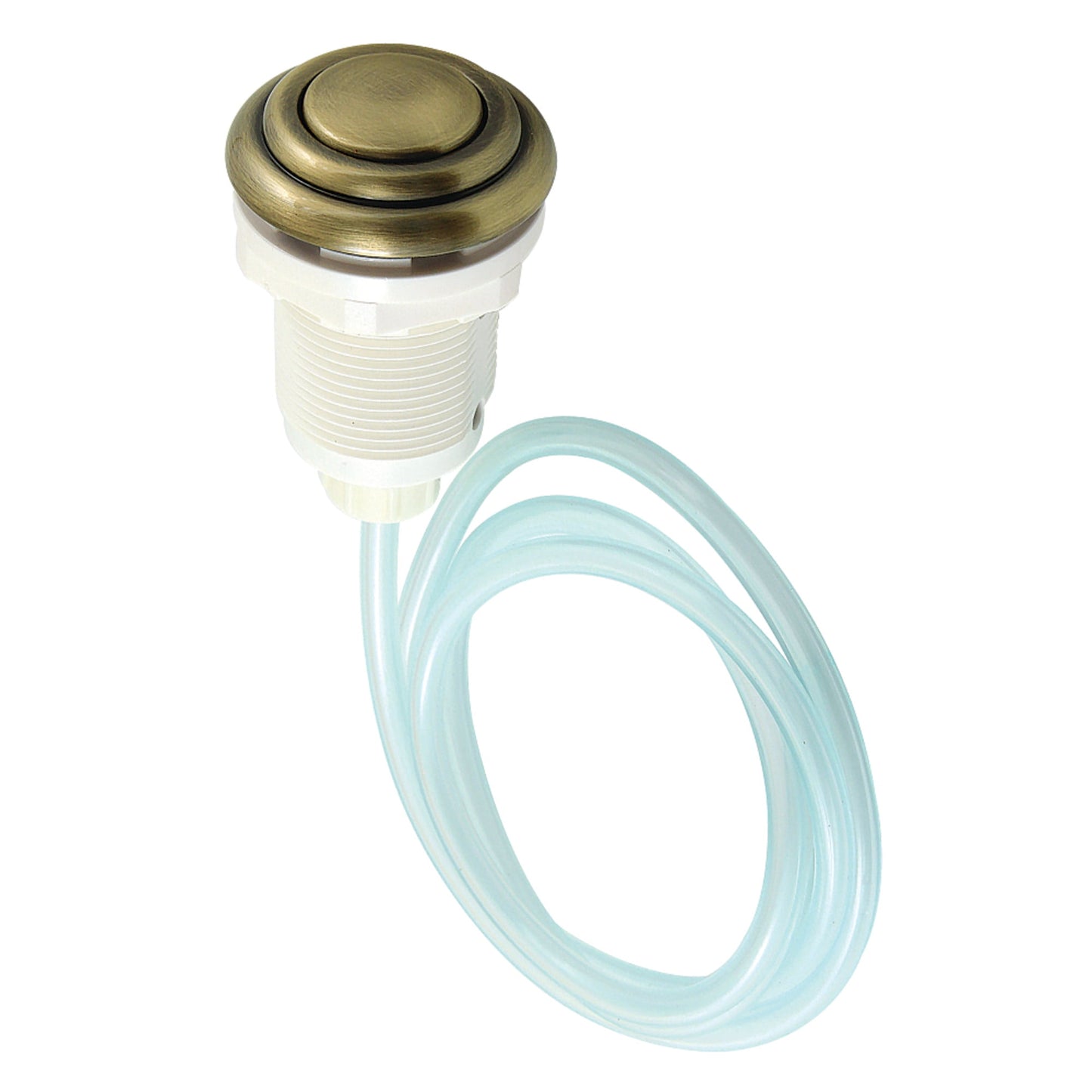 Kingston Brass KAT31AB Trimscape Garbage Disposal Air Switch Button in Antique Brass