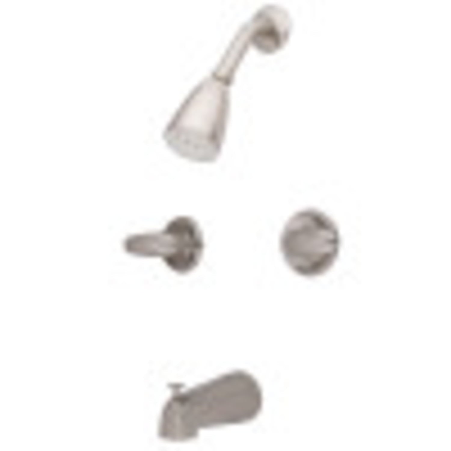 Kingston Brass KB240LL Legacy Tub and Shower Faucet, Matte Black
