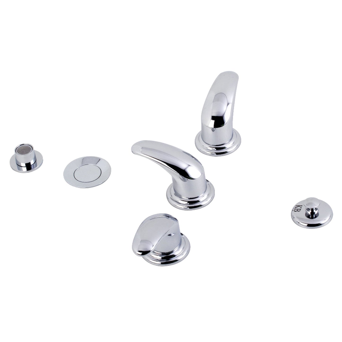 Kingston Brass KB320LL Bidet Faucet, Matte Black