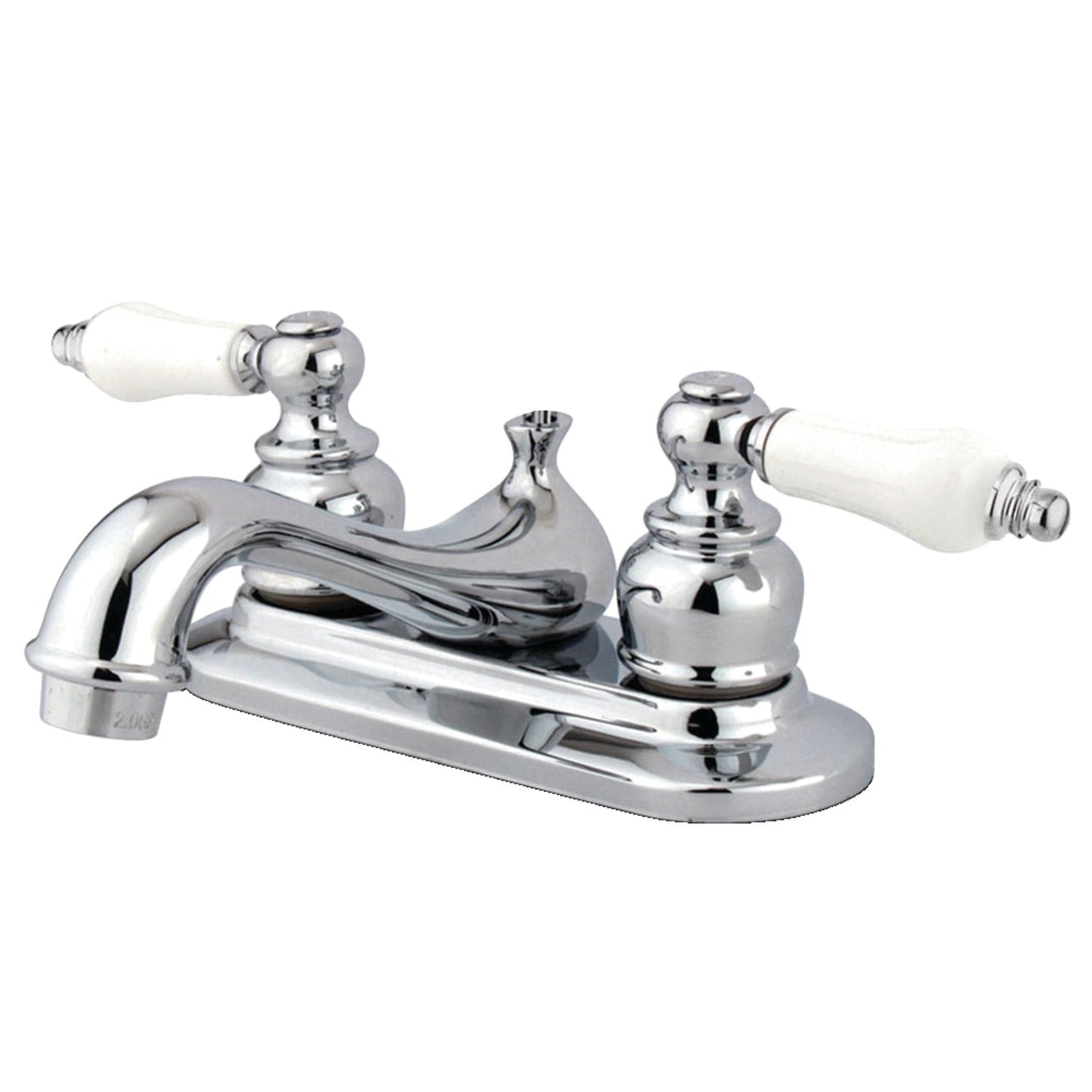 Kingston Brass KB605B 4 in. Centerset Bathroom Faucet, Oil Rubbed Bronze