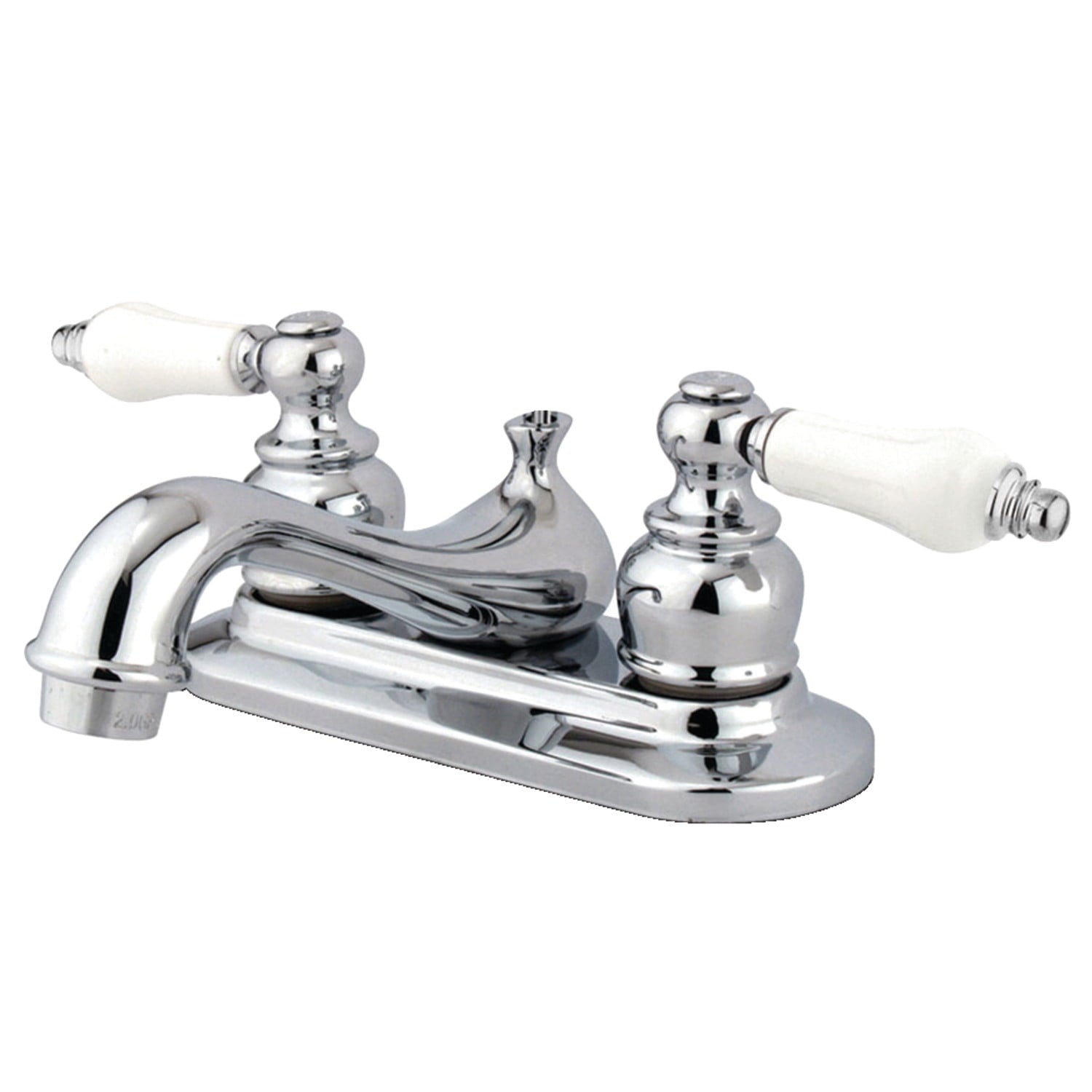 Kingston Brass KB605B 4 in. Centerset Bathroom Faucet, Oil Rubbed Bronze