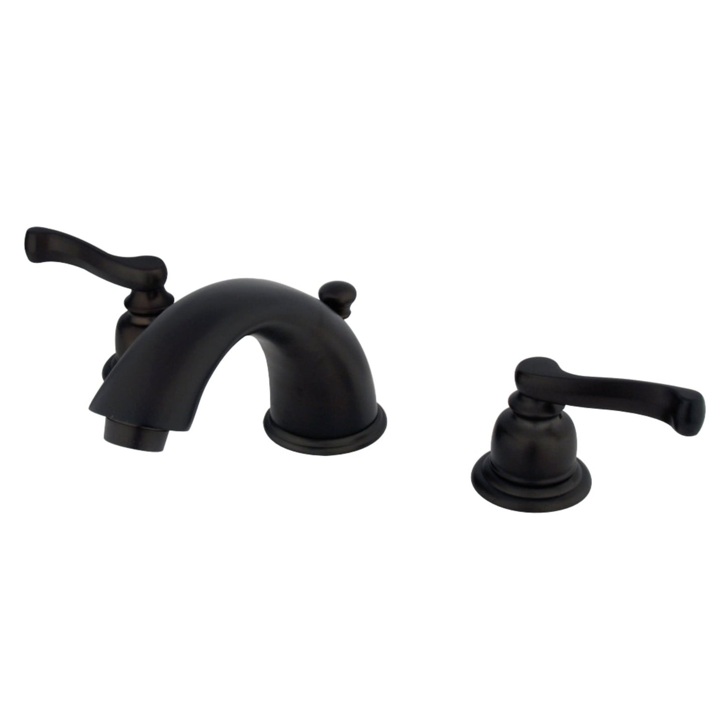Kingston Brass Royale Two Handle 8" to 16" Widespread Lavatory Faucet with Brass Pop-up
