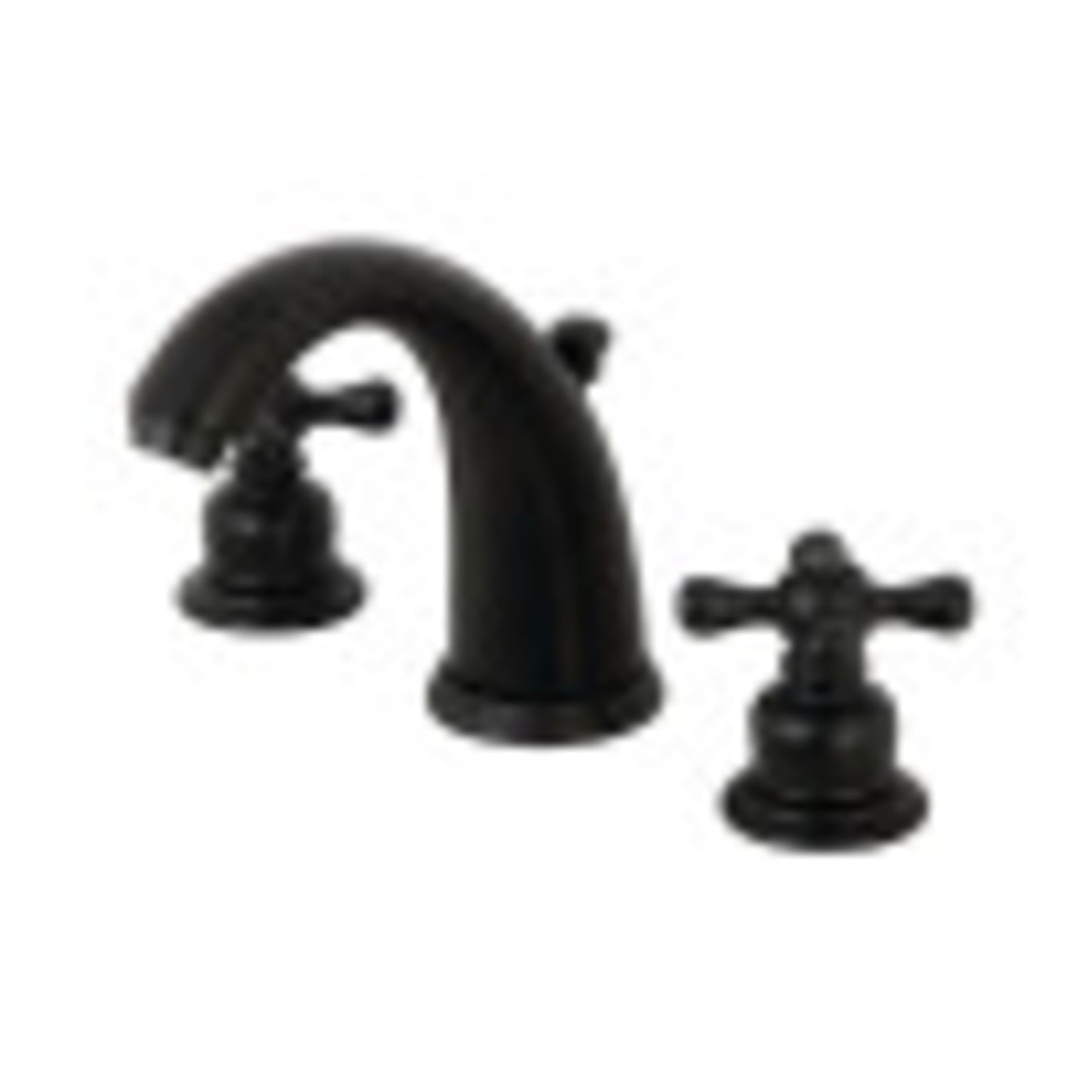 Kingston Brass KB986AXPN Victorian 2-Handle 8 in. Widespread Bathroom Faucet, Polished Nickel