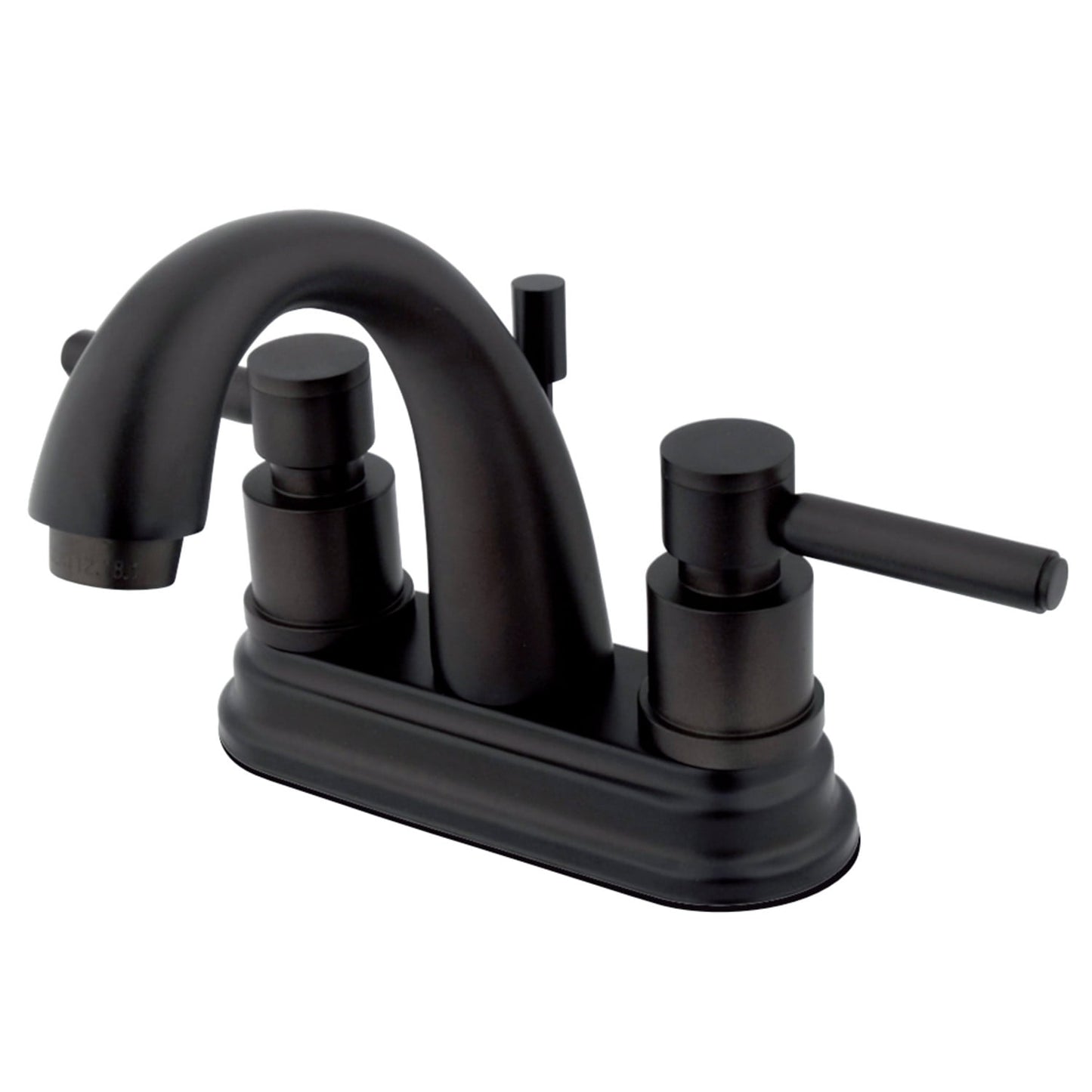 Kingston Brass KS8615DL 4 in. Centerset Bathroom Faucet, Oil Rubbed Bronze