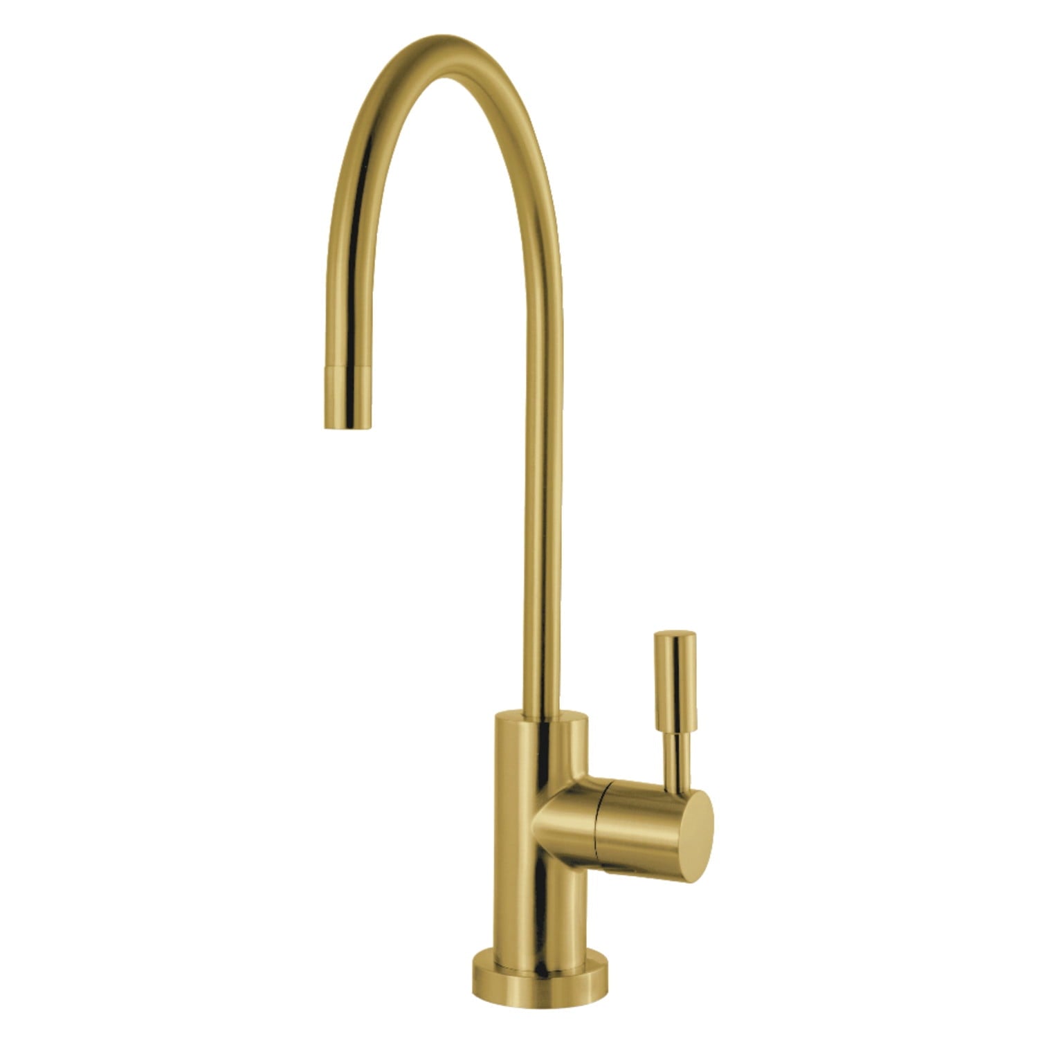 Kingston Brass KSAG8192DL Concord Reverse Osmosis System Filtration Water Air Gap Faucet, Polished Brass