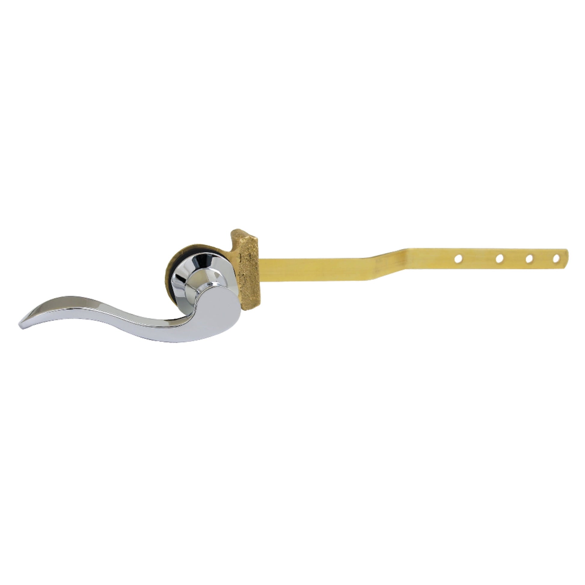 Kingston Brass KTCFL2 Century Front Mount Toilet Tank Lever, Left/Right Installation in Polished Brass