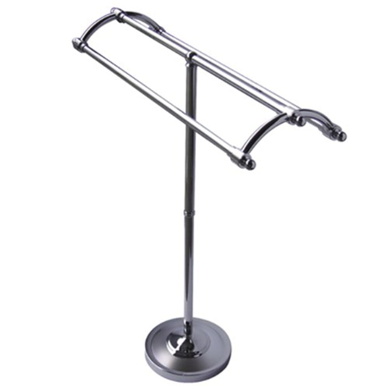 Kingston Brass Edenscape SCC2271 Toallero de Plato Redondo con Pedestal, Cromo Pulido