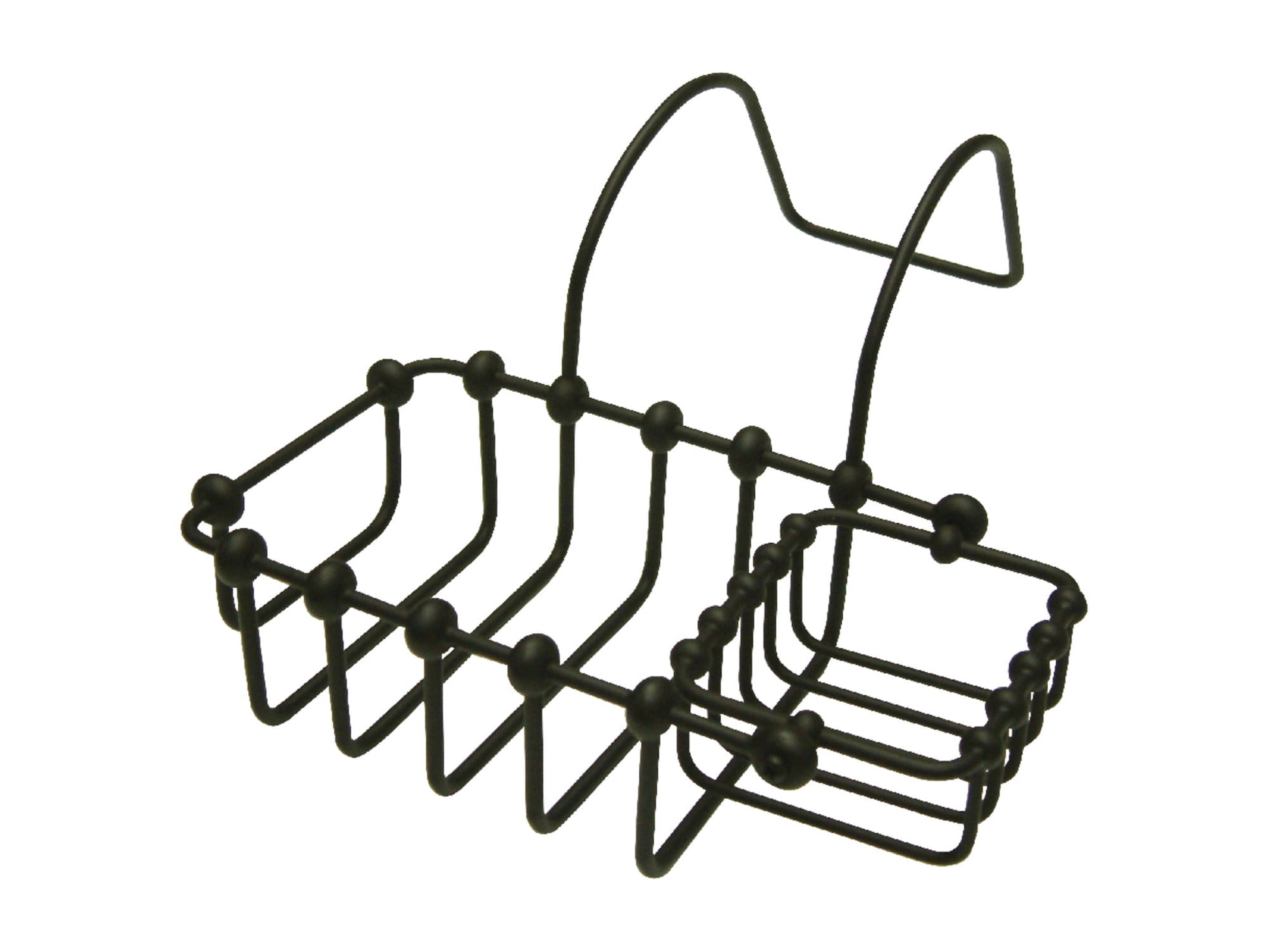 Kingston Brass CC2175 7-Inch Clawfoot Tub Hanging Soap and Sponge Holder in Oil Rubbed Bronze
