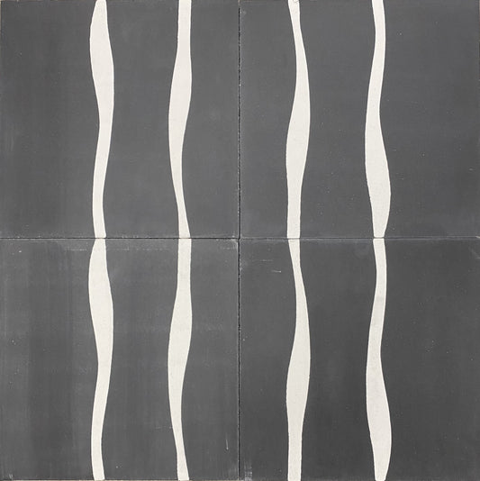 Koni Cement Tile Series KCT 12 Regular 8 in X 8 in Handmade Cement Tile (7.11 sq ft/Box)