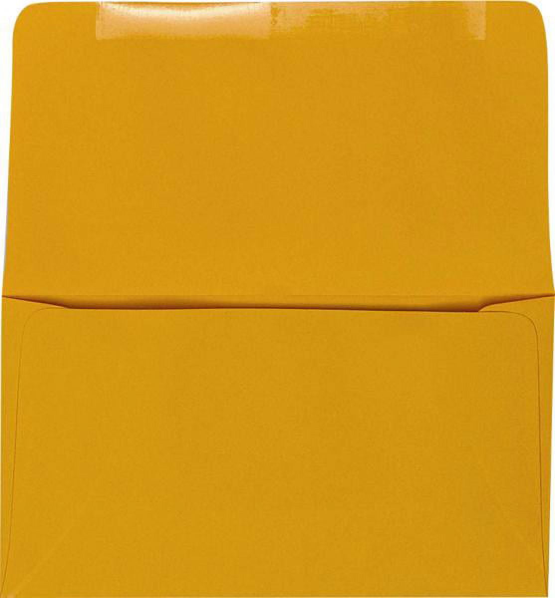 LUXPaper 6 1/4 Remittance Envelopes, Goldenrod, 3 1/2 x 6, 500/Pack