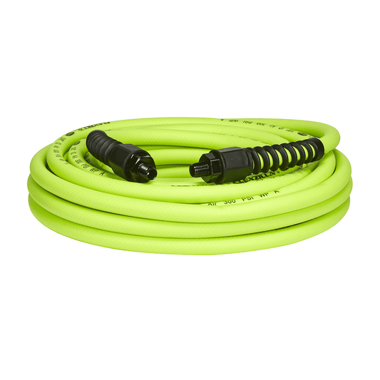 Legacy HFZP3825YW2 Flexzilla Pro Air Hose, 3/8" x 25', 1/4" MNPT Fittings