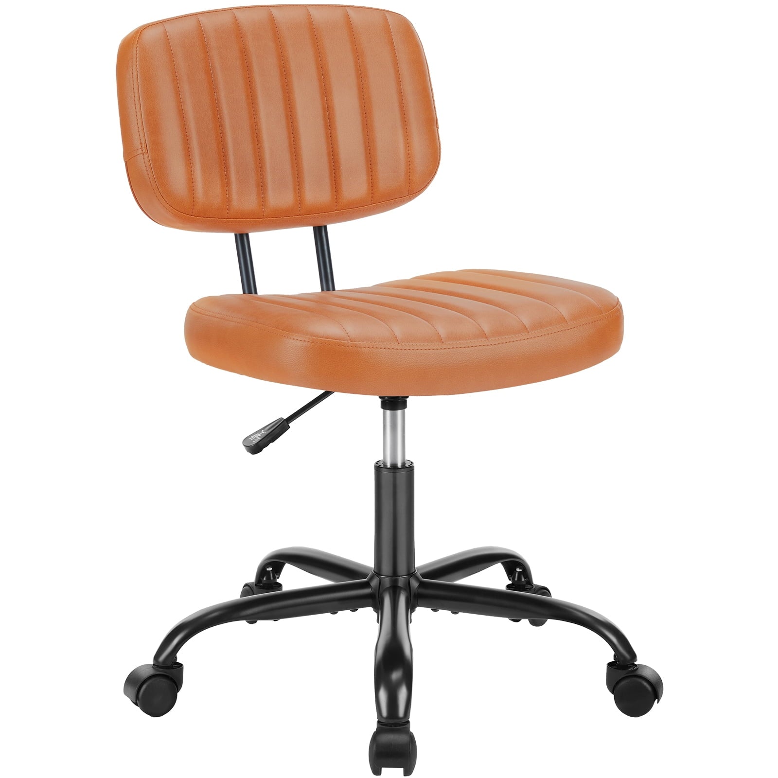 MAYEERTY Ergonomic Mid-Back Executive Office Chair Swivel Computer Desk Task Chairï¼ŒOrange