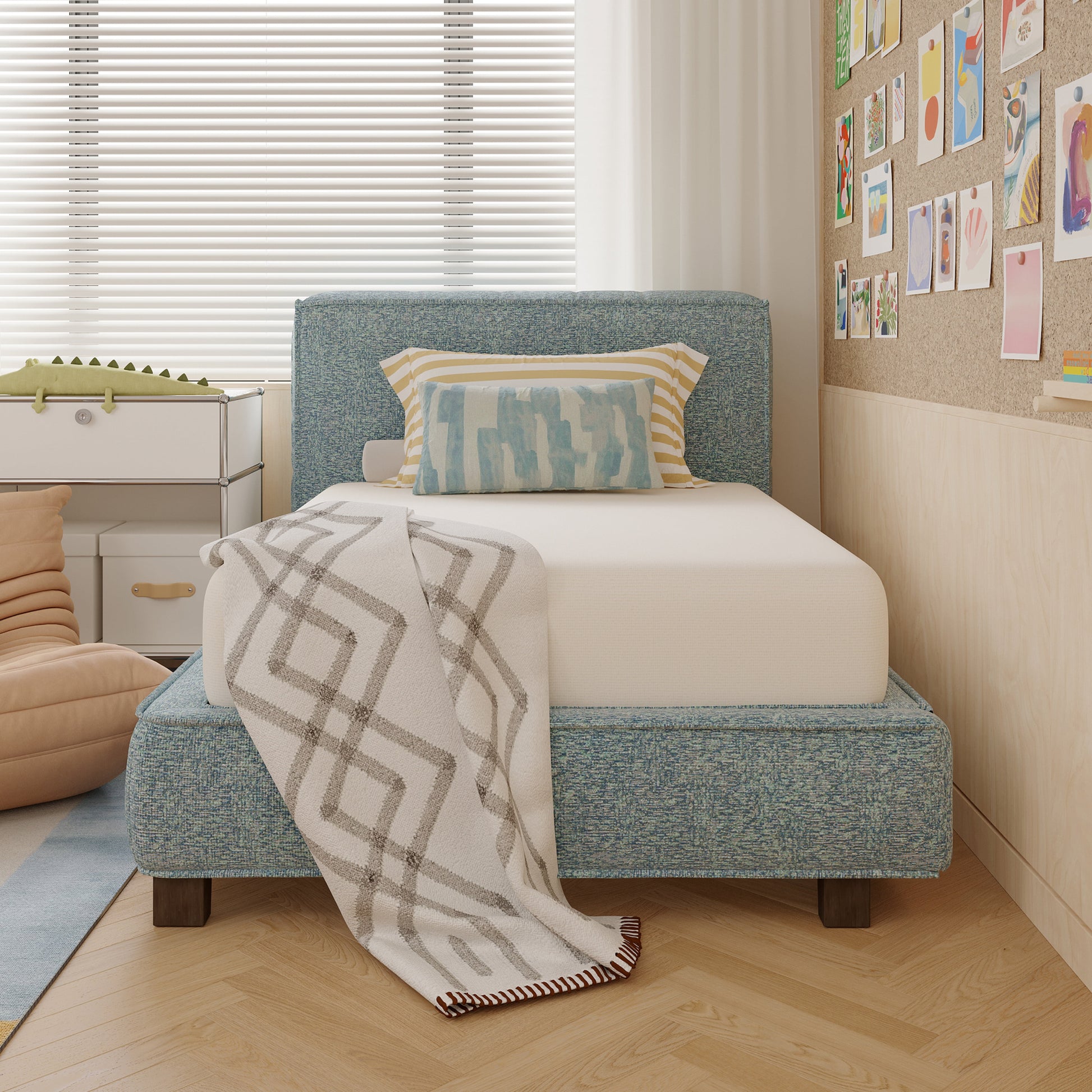 EGOHOME ColchÃ³n de Memory Foam de Gel de Firmeza Media de 6" TamaÃ±o Twin
