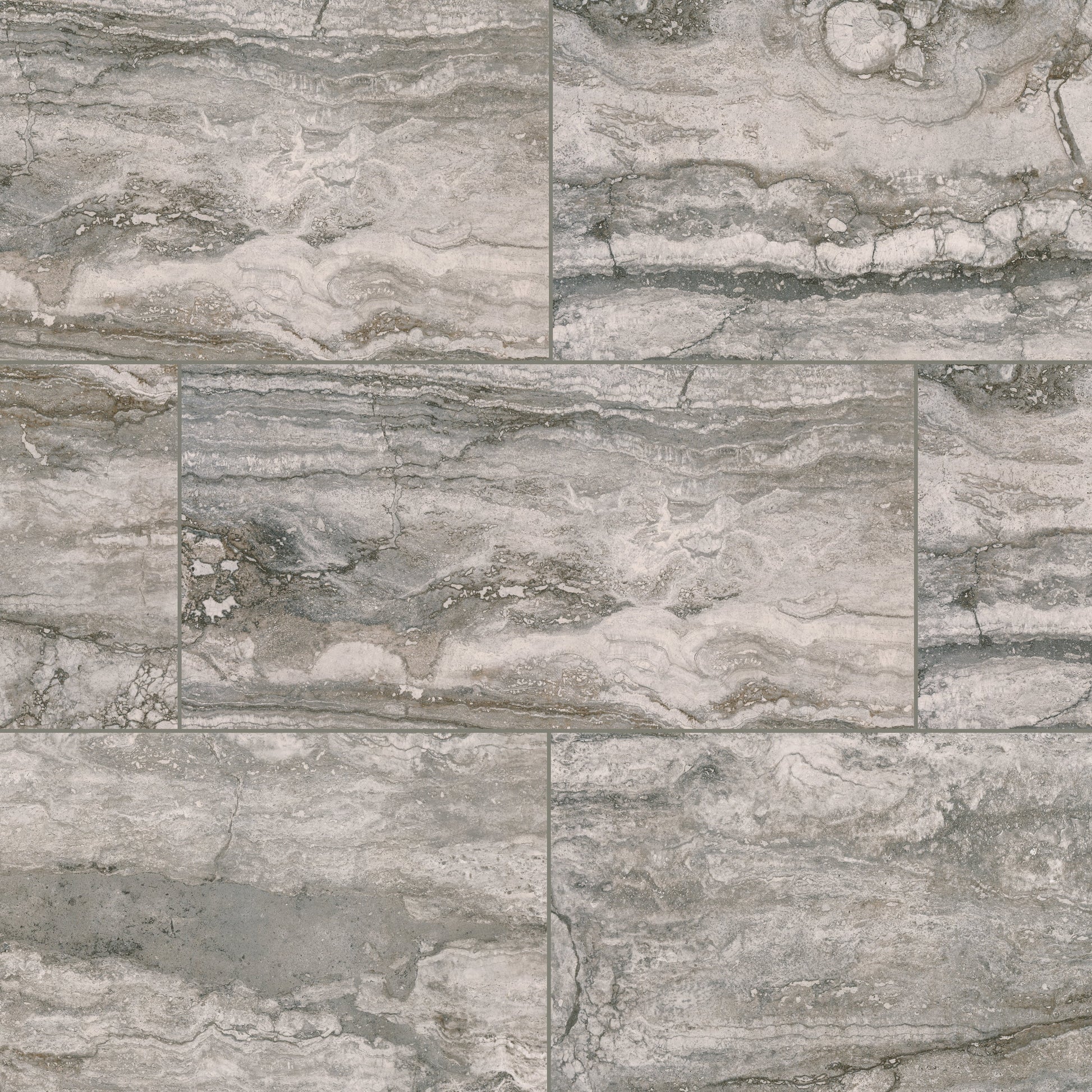 MSI Bernini Carbone 12 in. x 24 in. Glazed Porcelain Floor and Wall Tile (16 Sq.Ft. / Case)