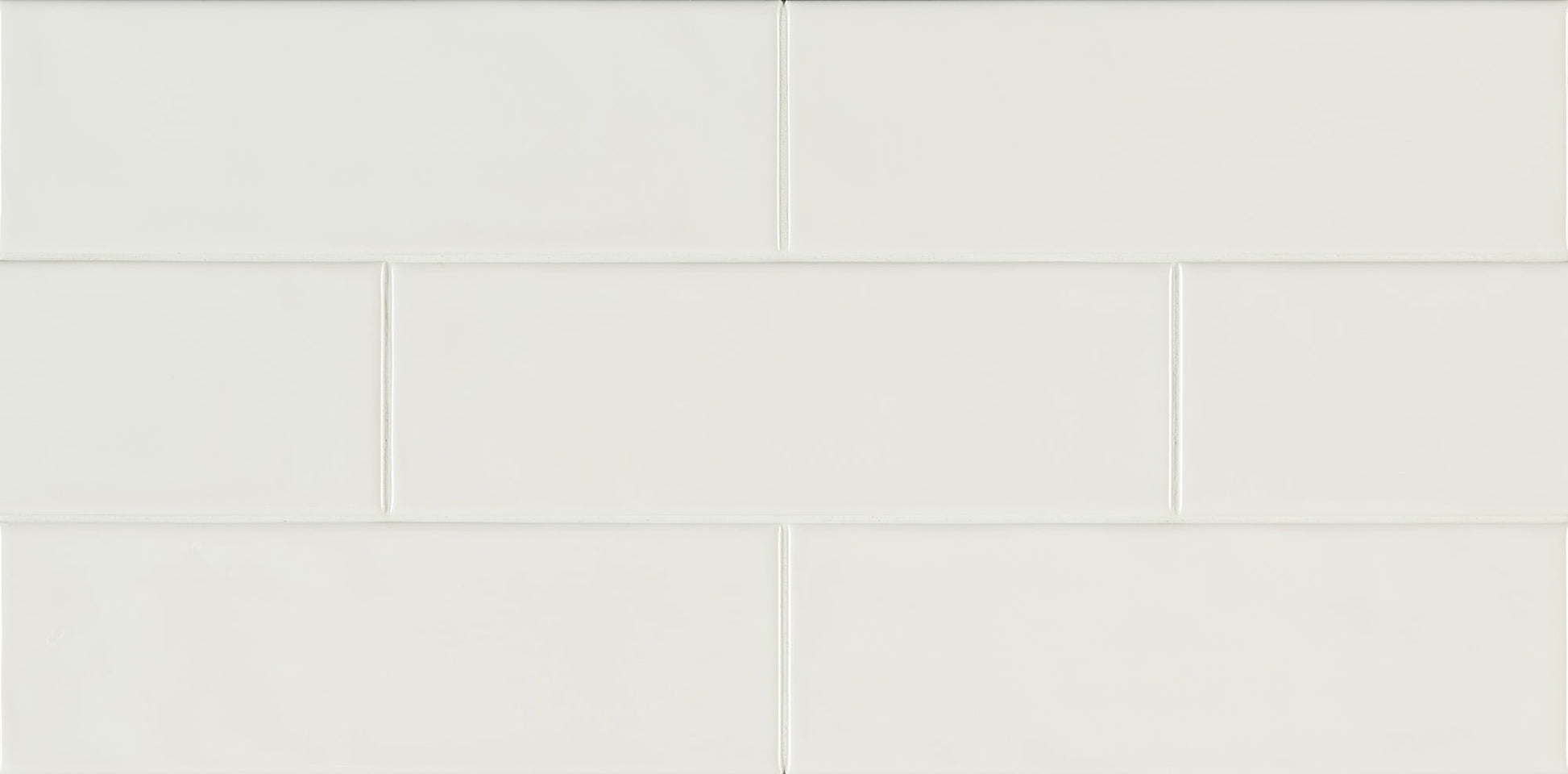 MSI Urbano Pure Subway 4 in. x 12 in. Glossy Ceramic Wall Tile (9.69 sq. ft./Case)