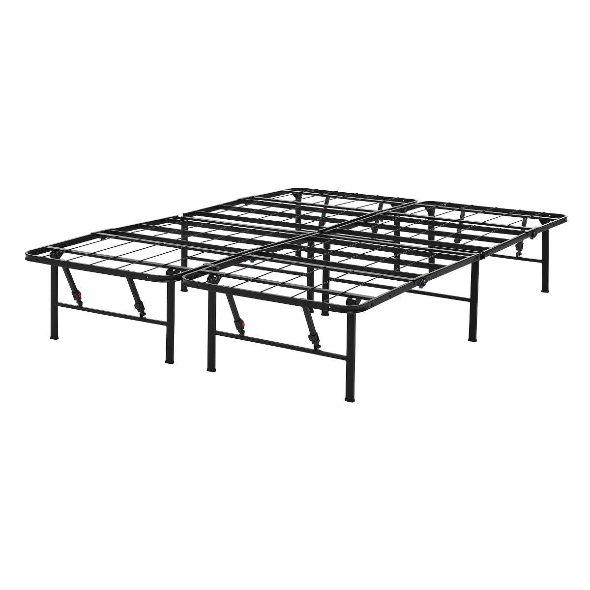 Mainstays ArmazÃ³n de Cama de Plataforma de Acero Plegable CuÃ¡druple de 14" de Altura, TamaÃ±o King