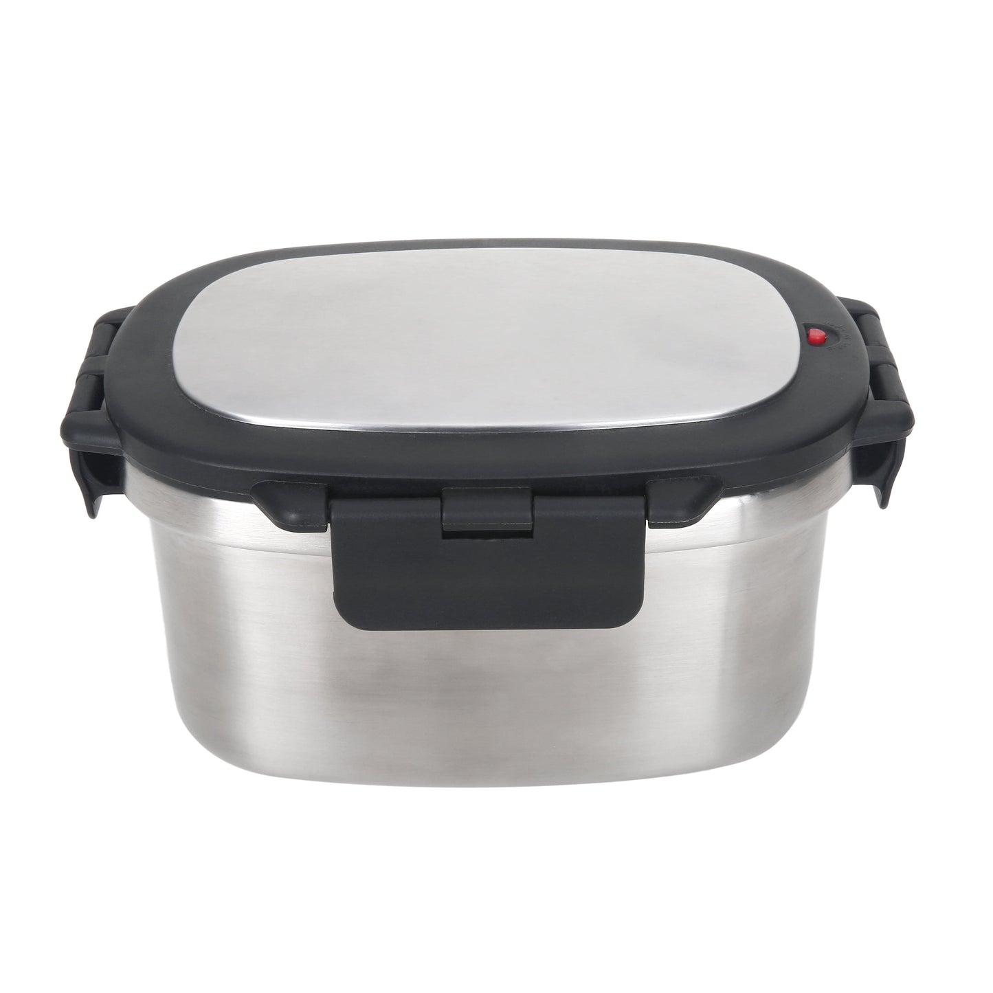 Mainstays Contenedor de Comida, Reutilizable Aislado de Acero Inoxidable, Rectangular, 33 oz, Uso Ideal para Comidas Del DÃ­a de Trabajo y Viajes para Mantener las Comidas Calientes O FrÃ­as
