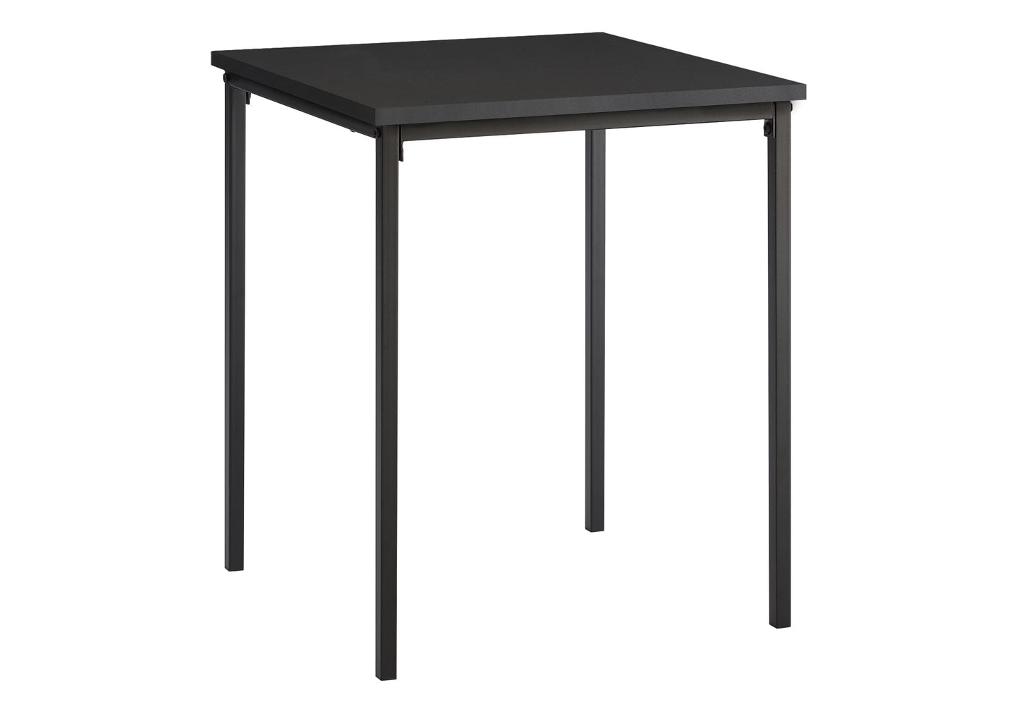 Accent Table - 22"H - Side Table - End - Nightstand -Living Room -Black Laminate
