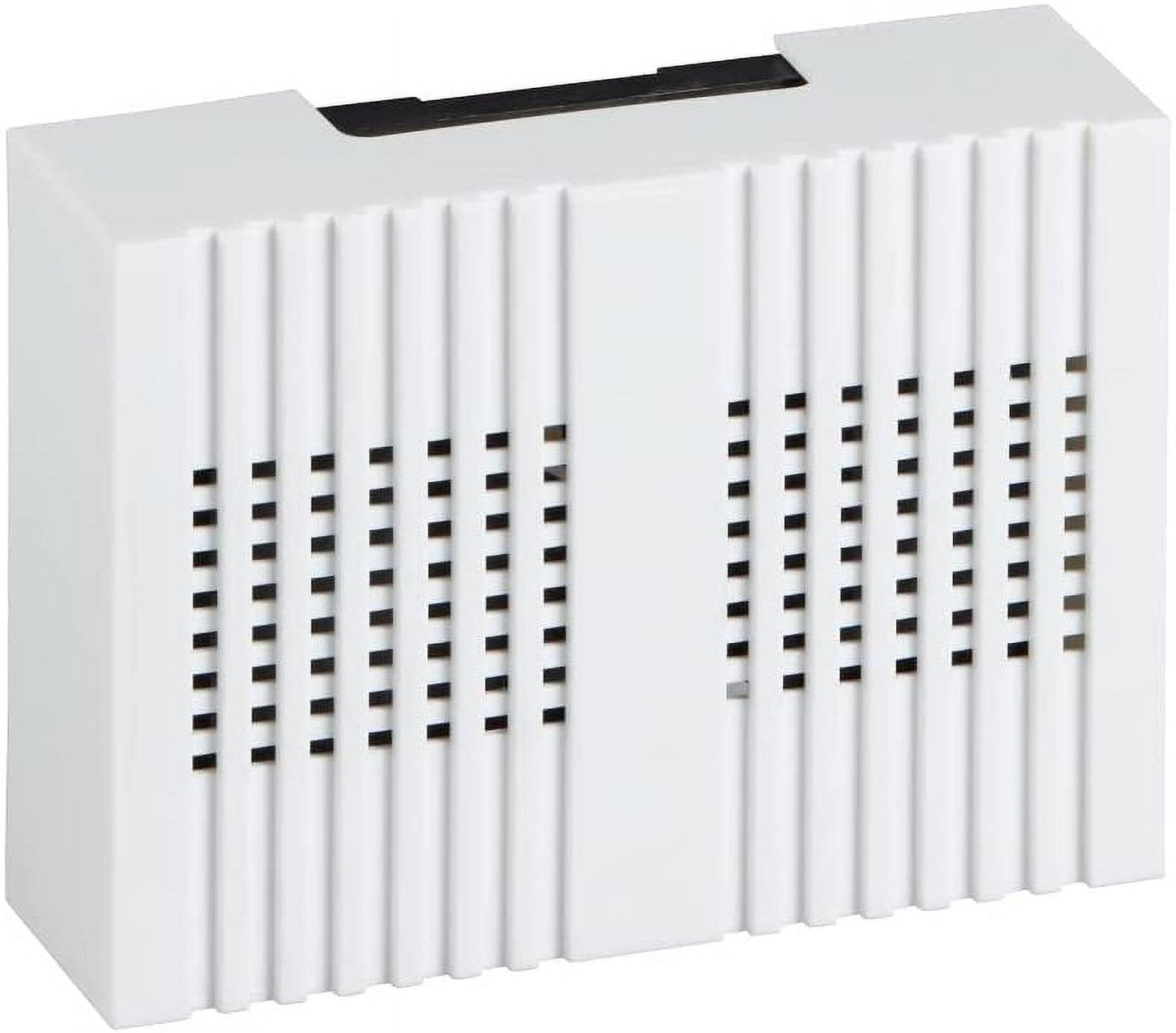 Newhouse Hardware Wired Doorbell Chime, Classic Waffle Design, White