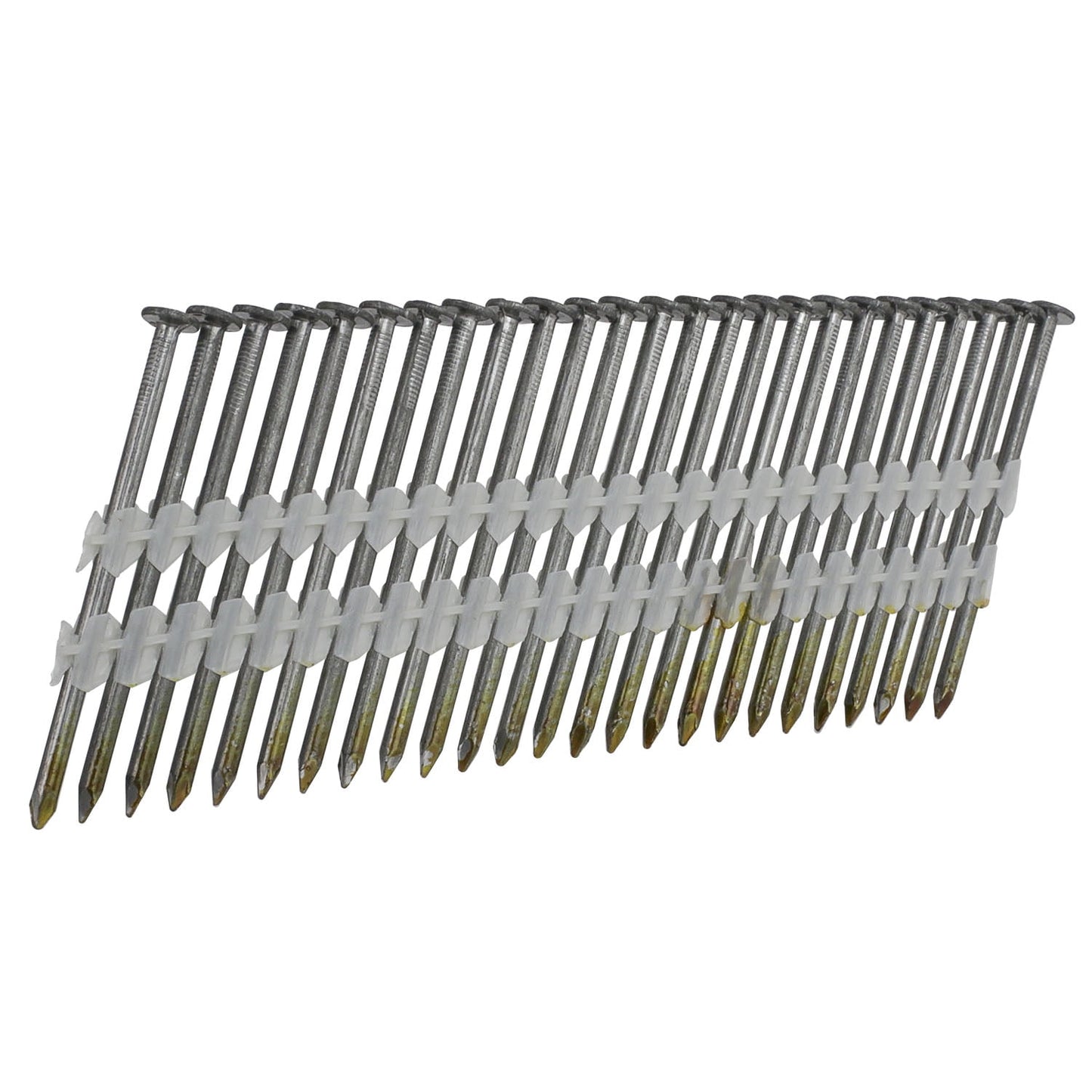 NuMax 21Â° .113 in. x 2-3/8 in. Plastic Collated Bright Smooth Shank Framing Nails (500 Count)