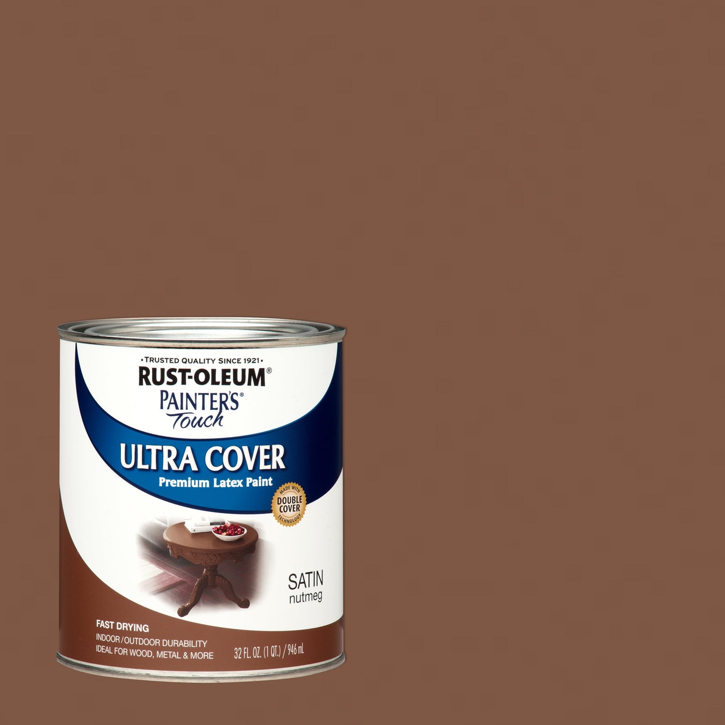 Nutmeg, Rust-Oleum Painter's Touch Ultra Cover Satin, Quart, 2 Pack