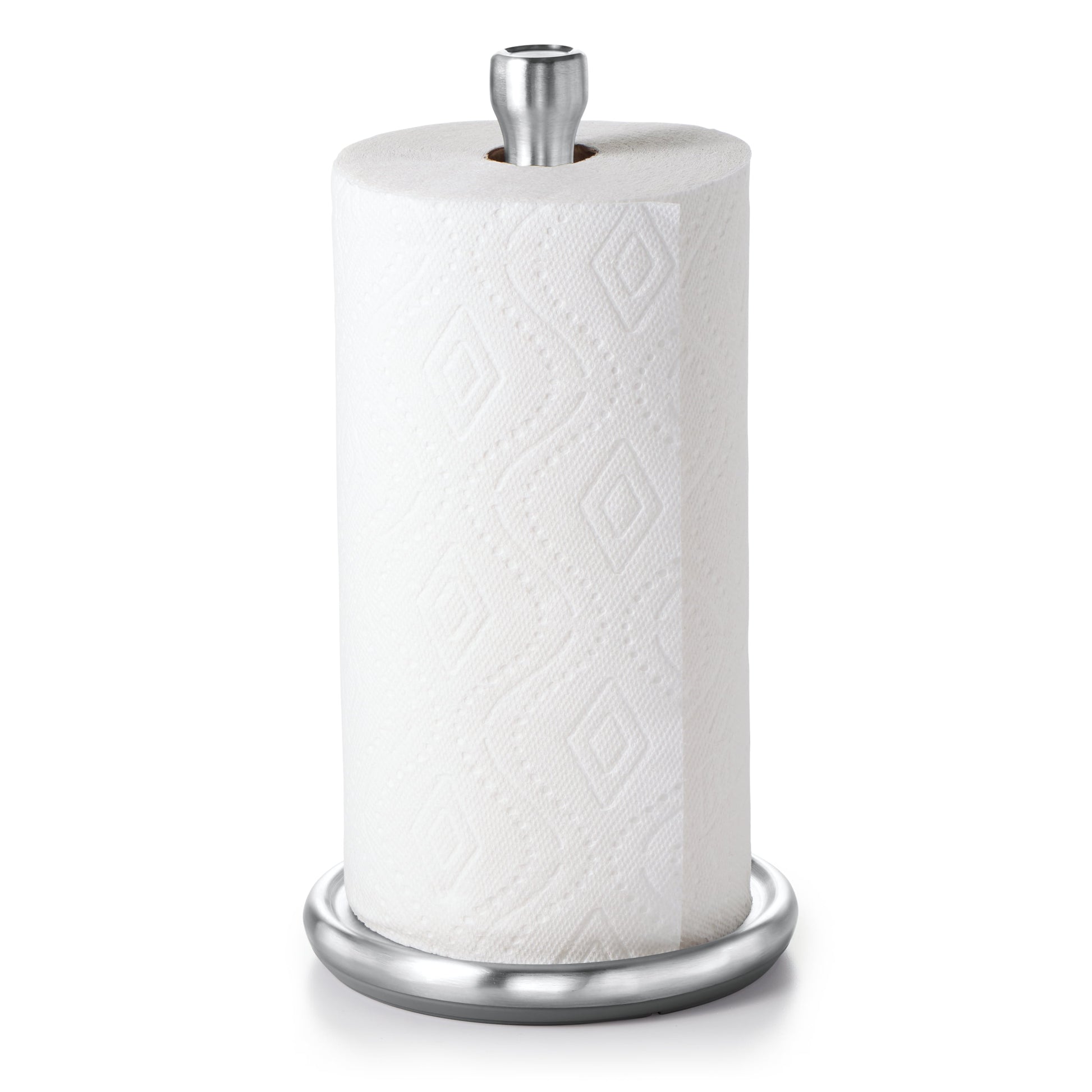 OXO Stainless Steal Steady Tear Countertop Paper Towel Holder