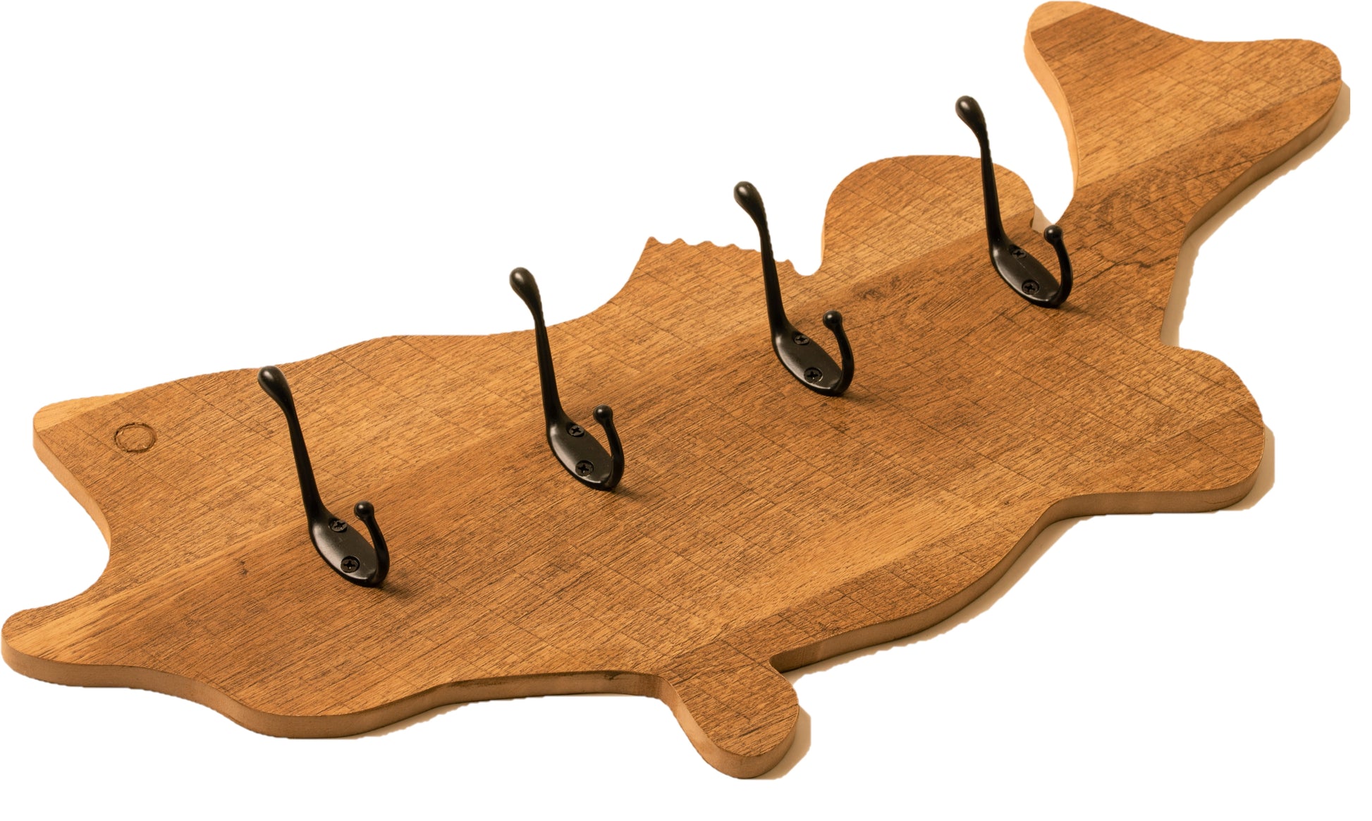 Old Cedar Outfitters Inception Outdoors Bass Hanging Coat Rack, Brown