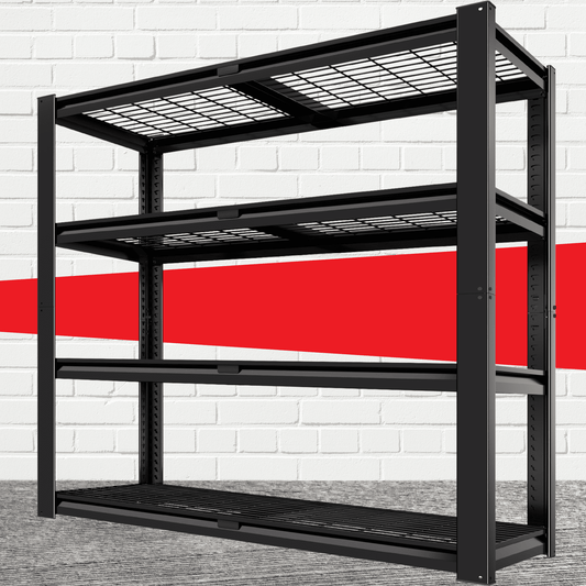 Prilinex 2200LBS Metal Storage Shelves Wire Shelving Unit Garage Storage Rack 40"W x 20"D x 60"H Heavy Duty Industrial Shelving