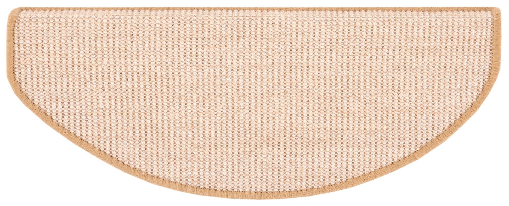 SAFAVIEH Stair Treads Bertrand 0.25" x 9" x 2'2" Sisal Natural 3 Count Staircase & Floor Step Tread