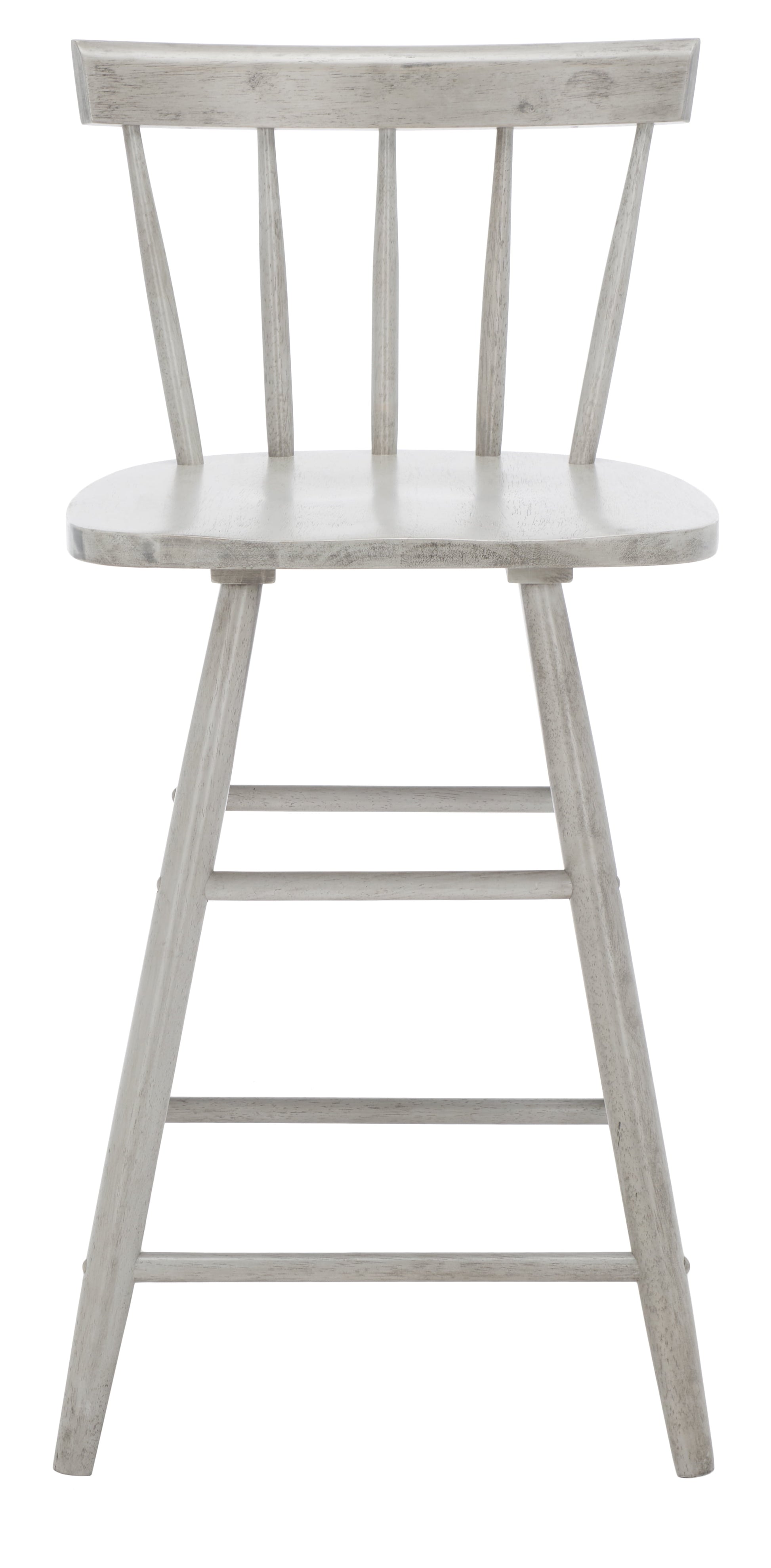 SAFAVIEH Tally Modern Style Wood Counter Stool, Grey (17.3 in. W x 17.1 in. D x 36.2 in. H)