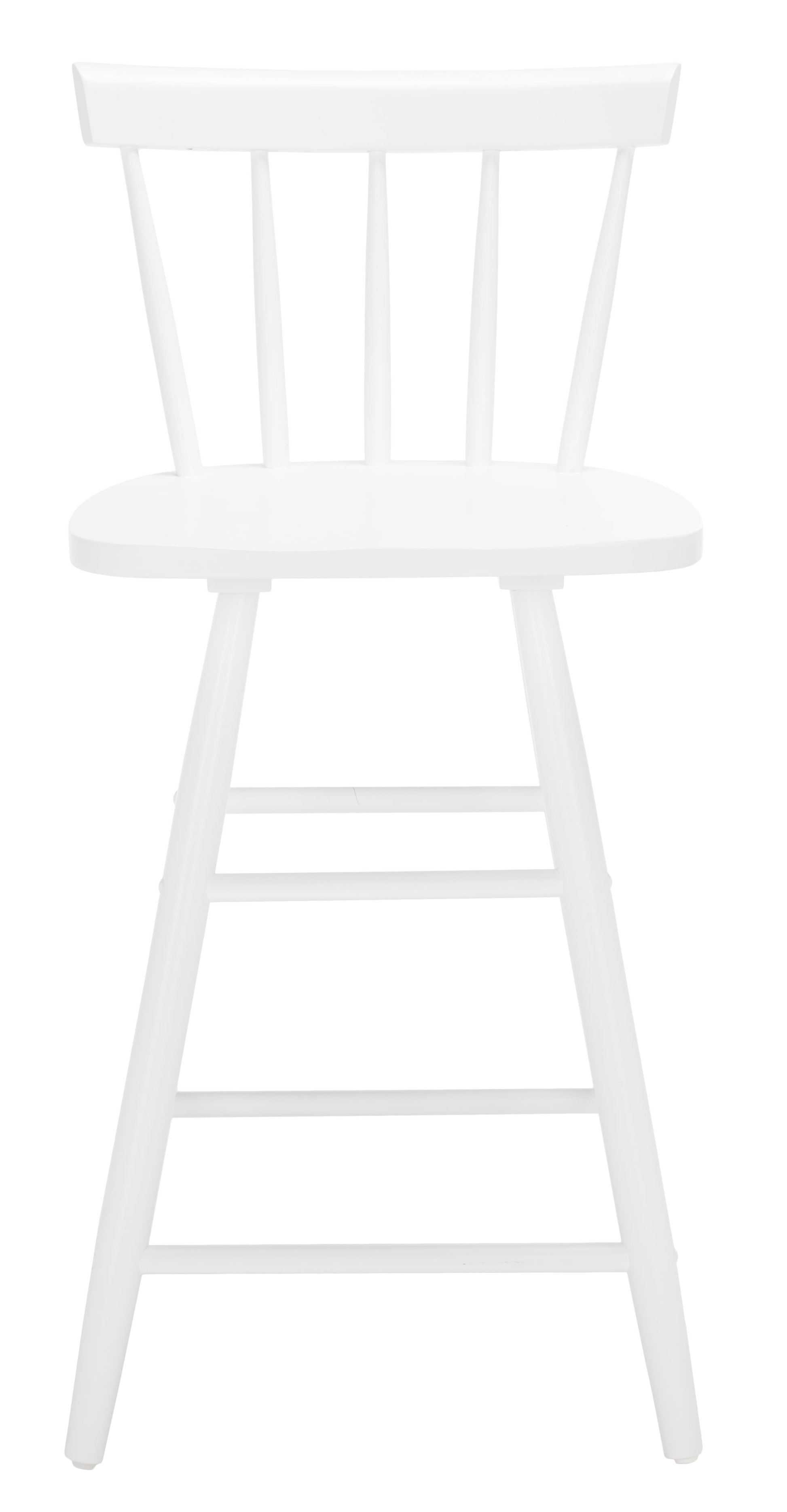 SAFAVIEH Tally Modern Style Wood Counter Stool, White (17.3 in. W x 17.1 in. D x 36.2 in. H)
