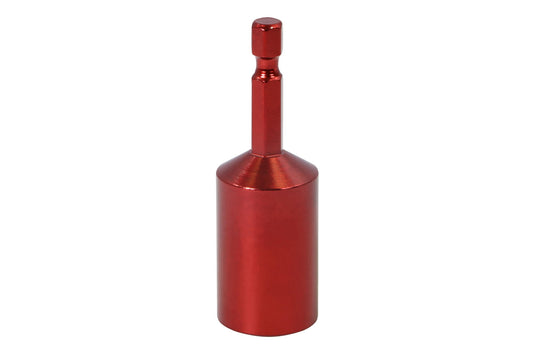 Sammys 8114910 #14 SW Red Hex Nut Driver for Horizontal Rod Anchor Installation, Steel, 2 1/2 in. x 3/4 in.