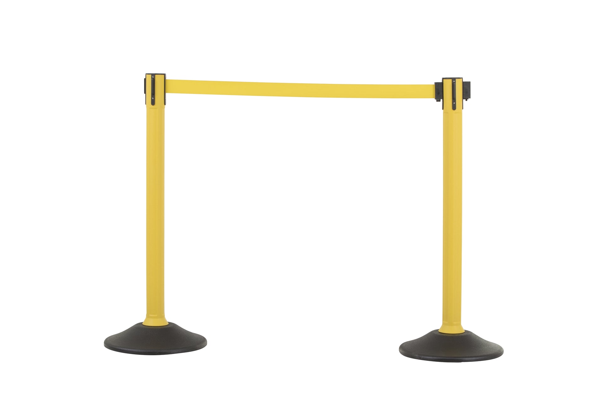Sentry Stanchion - Yellow - 6.5' Yellow Belt - 2 Pack