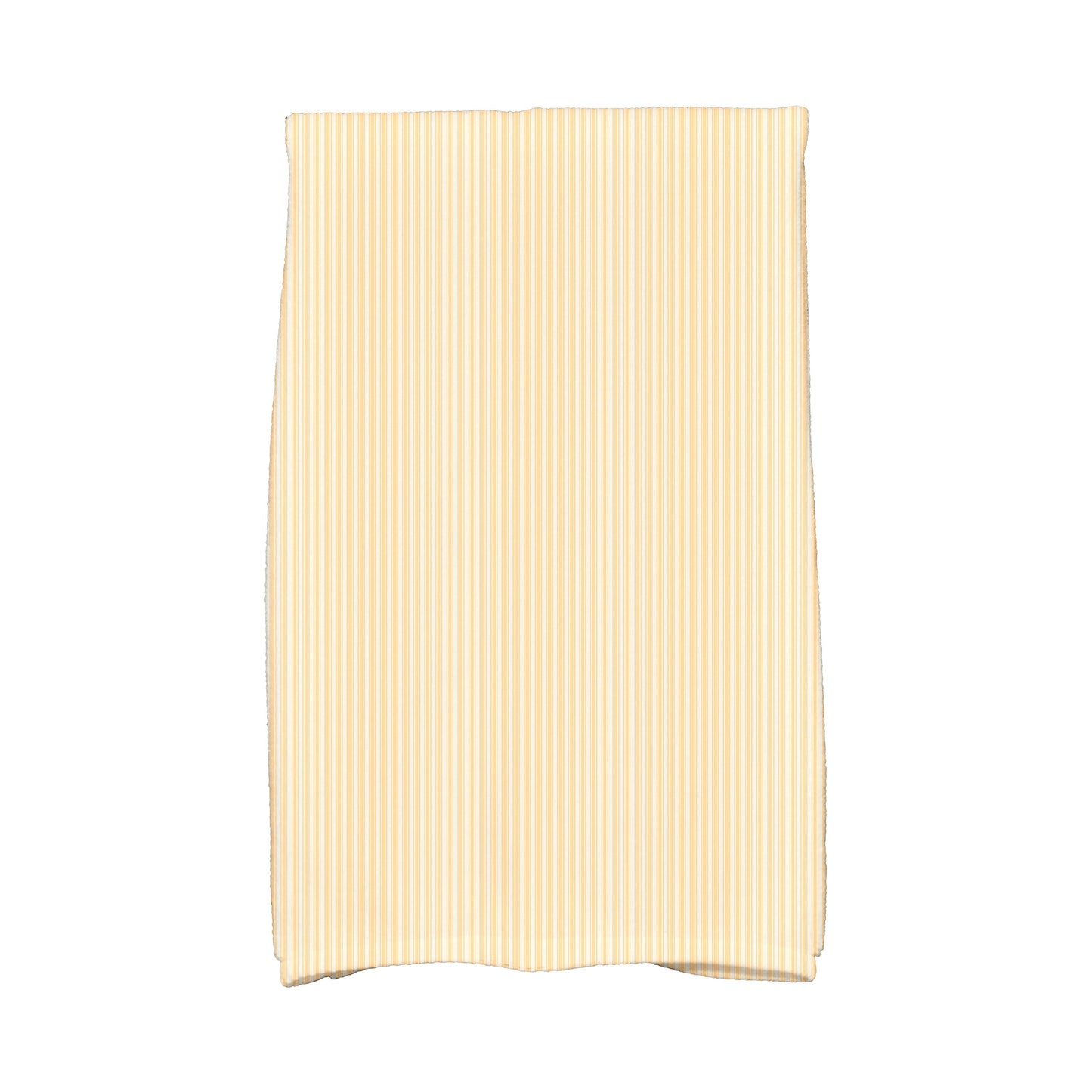Simply Daisy, 16 x 25 inch, Ticking Stripe Kitchen Towel, Yellow