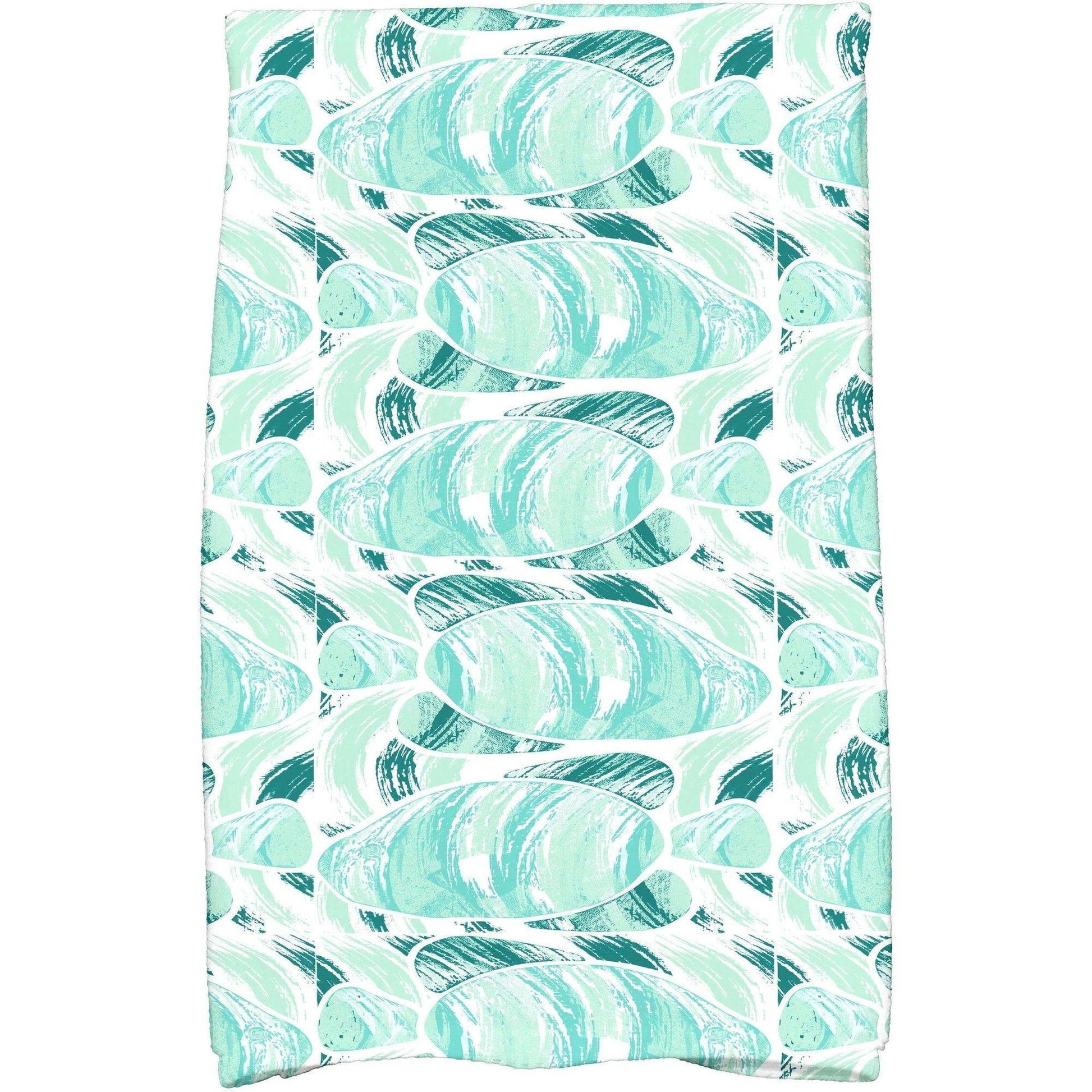 Simply Daisy 18" x 30" Fishwich Animal Print Kitchen Towel
