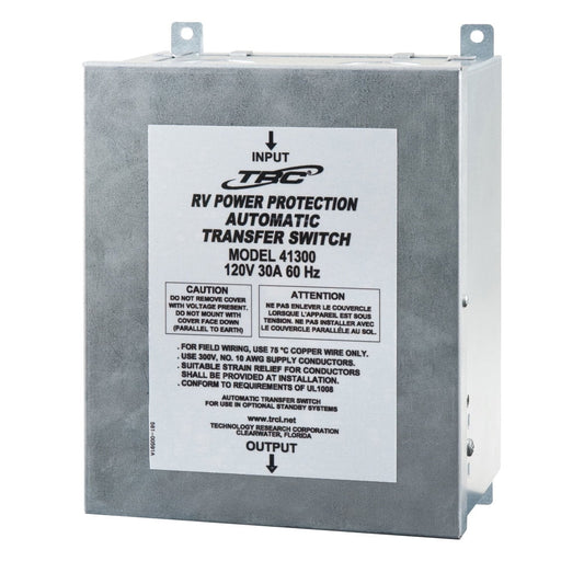 Southwire 41300-001; Hardwire Automatic Transfer Switch - 30 Amp, 120V, 60 Hz