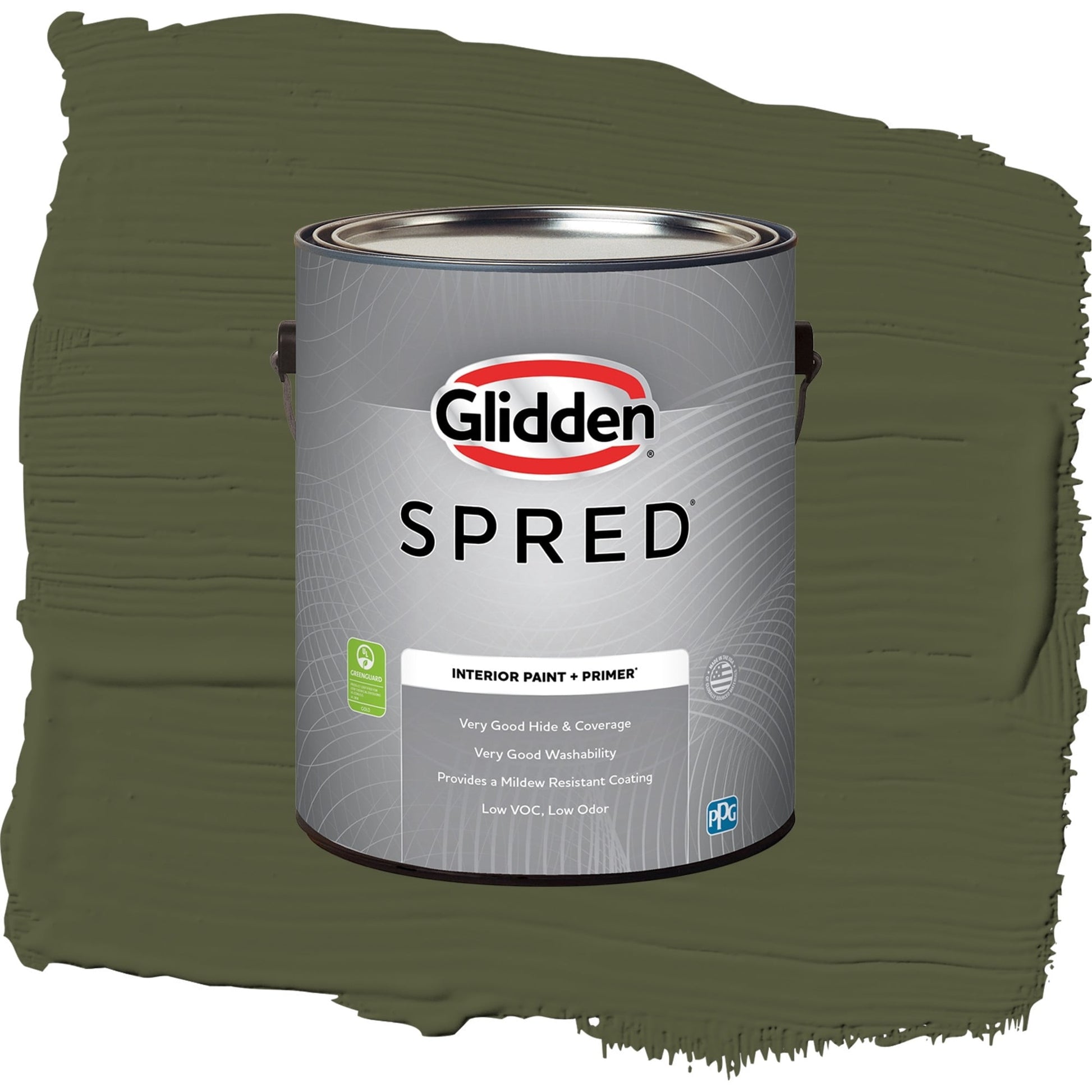 Spred Pinetop Interior Paint + Primer Semi Gloss , 1 Gallon