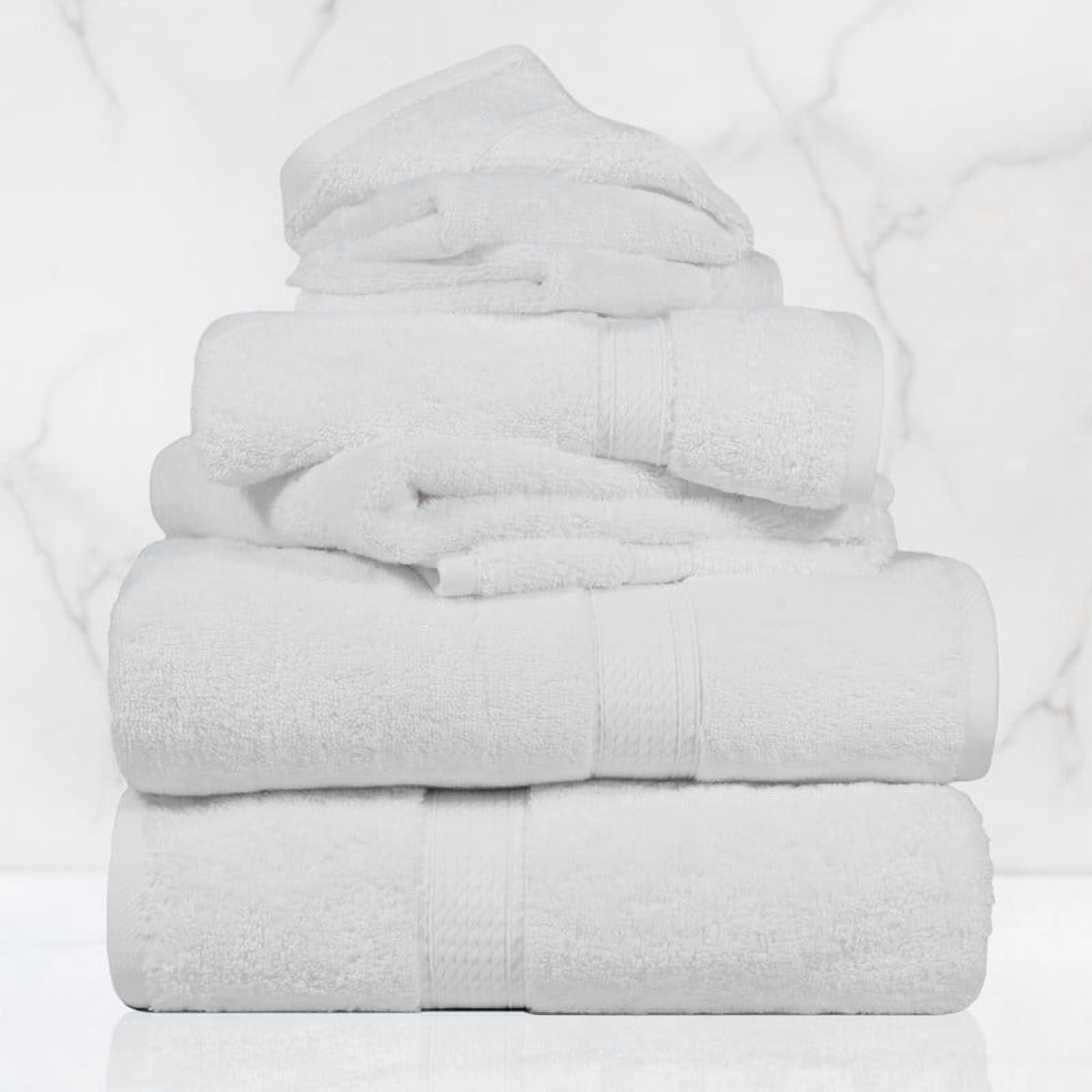 Superior 800 GSM Egyptian Cotton 2-Piece Bath Sheet Set, Soft Ultra Absorbent Towels, Red