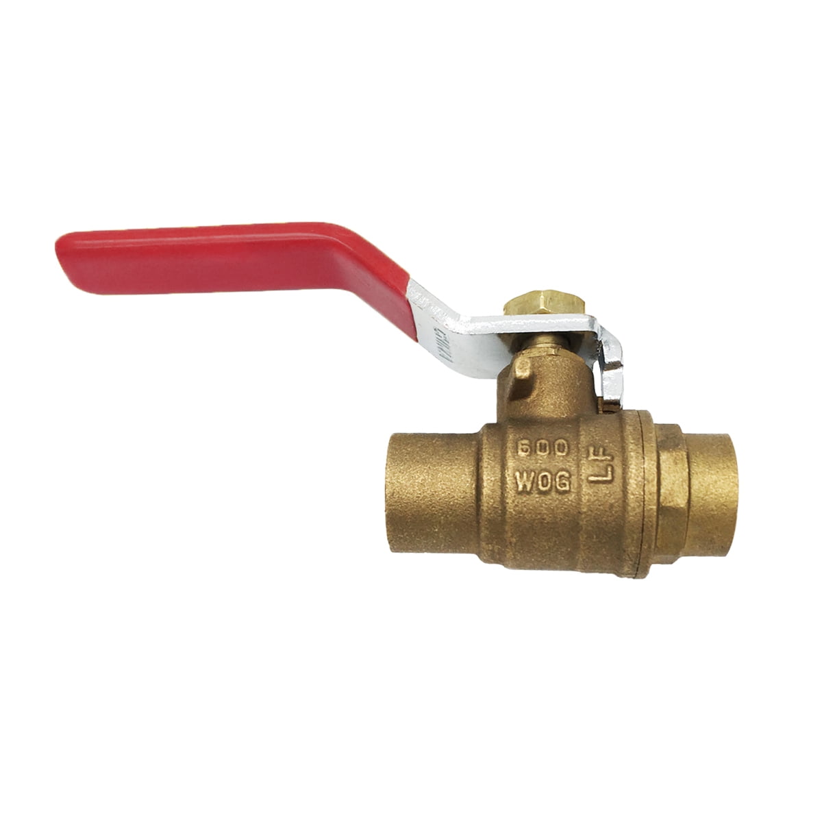THEWORKSÂ® Brass Full Port Ball Valve, 1-1/2" SWT x SWT