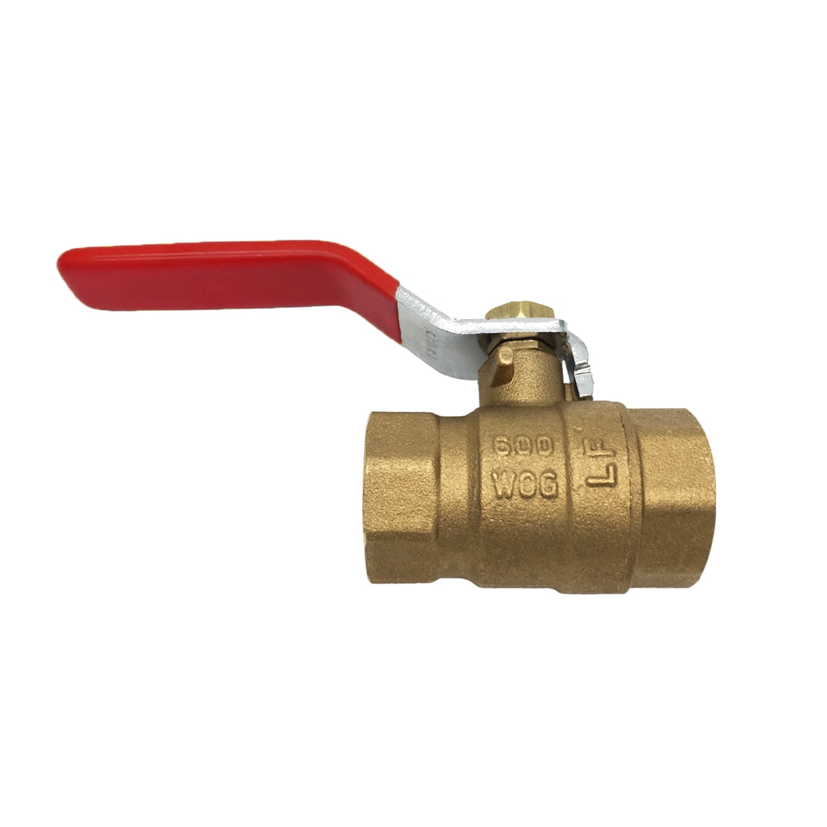 THEWORKSÂ® Brass Threaded Full Port Ball Valve, 1-1/2" FIP x FIP