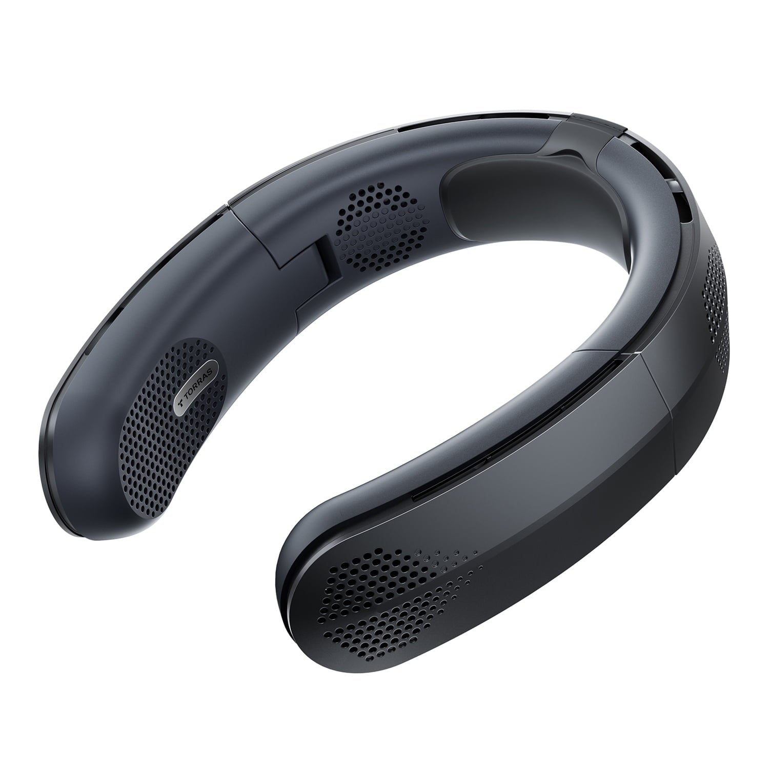 TORRAS Portable Foldable Neck Fan, COOLiTE with 4,000-mAh Battery (Space Black), X00FG2D001