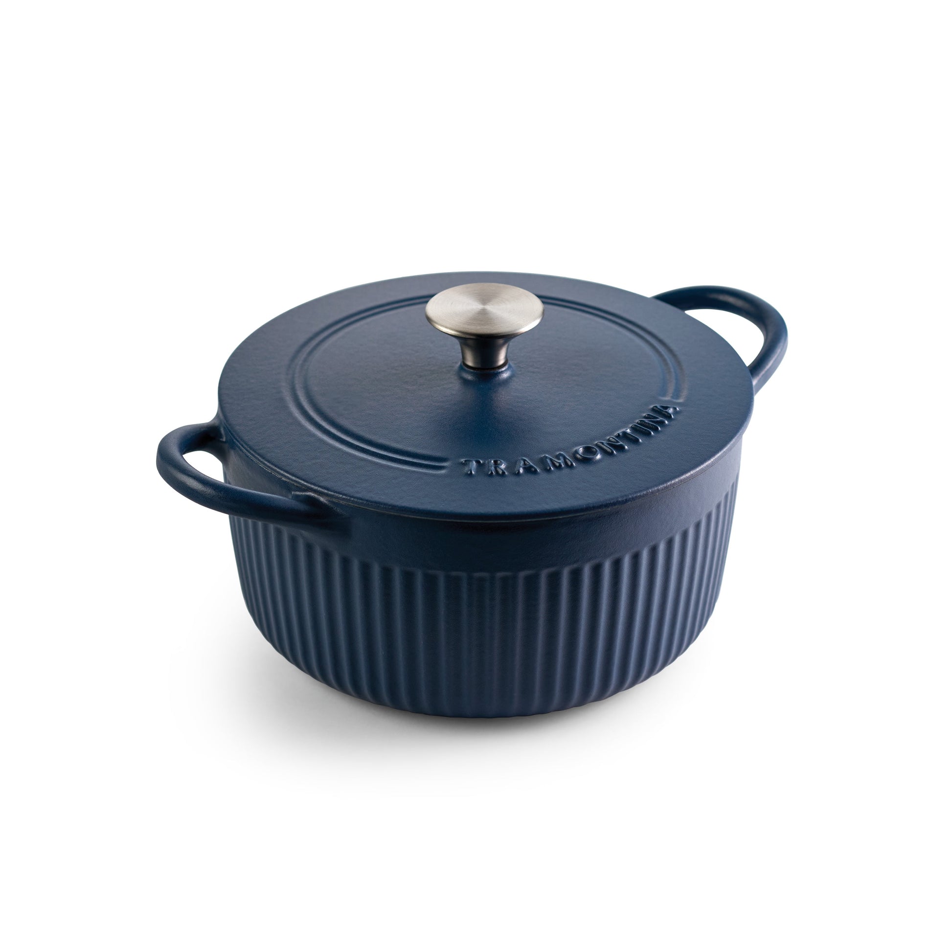 Tramontina Mesa 3.5 Qt Enameled Cast Iron Dutch Oven Blue