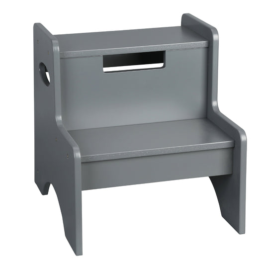 Two Step Stool - Gray