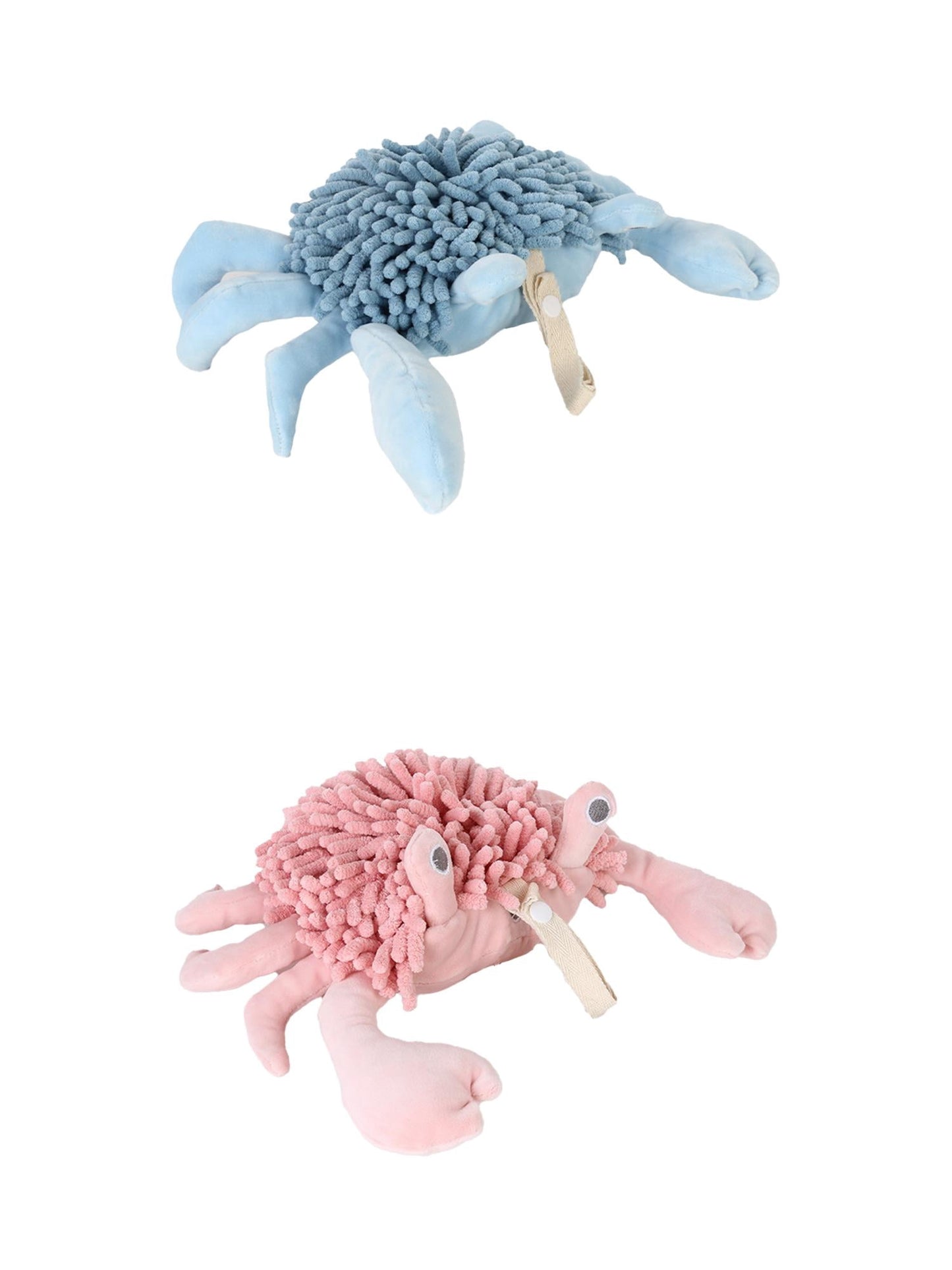 Unique Bargains 2 Pcs Animal Hand Towels 9" x 12" Blue/Pink